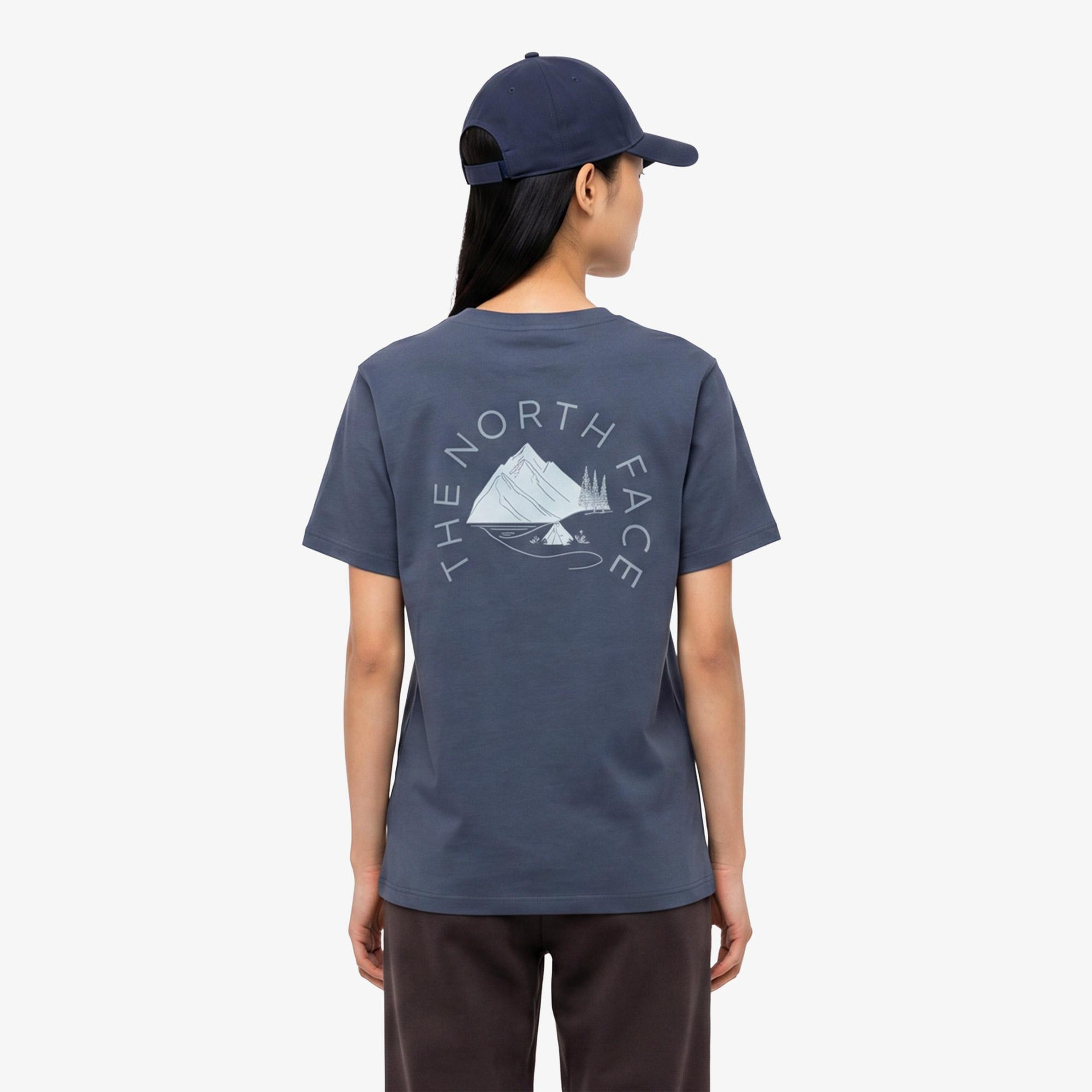 The North Face Monte Regular Kadın Gri T-Shirt