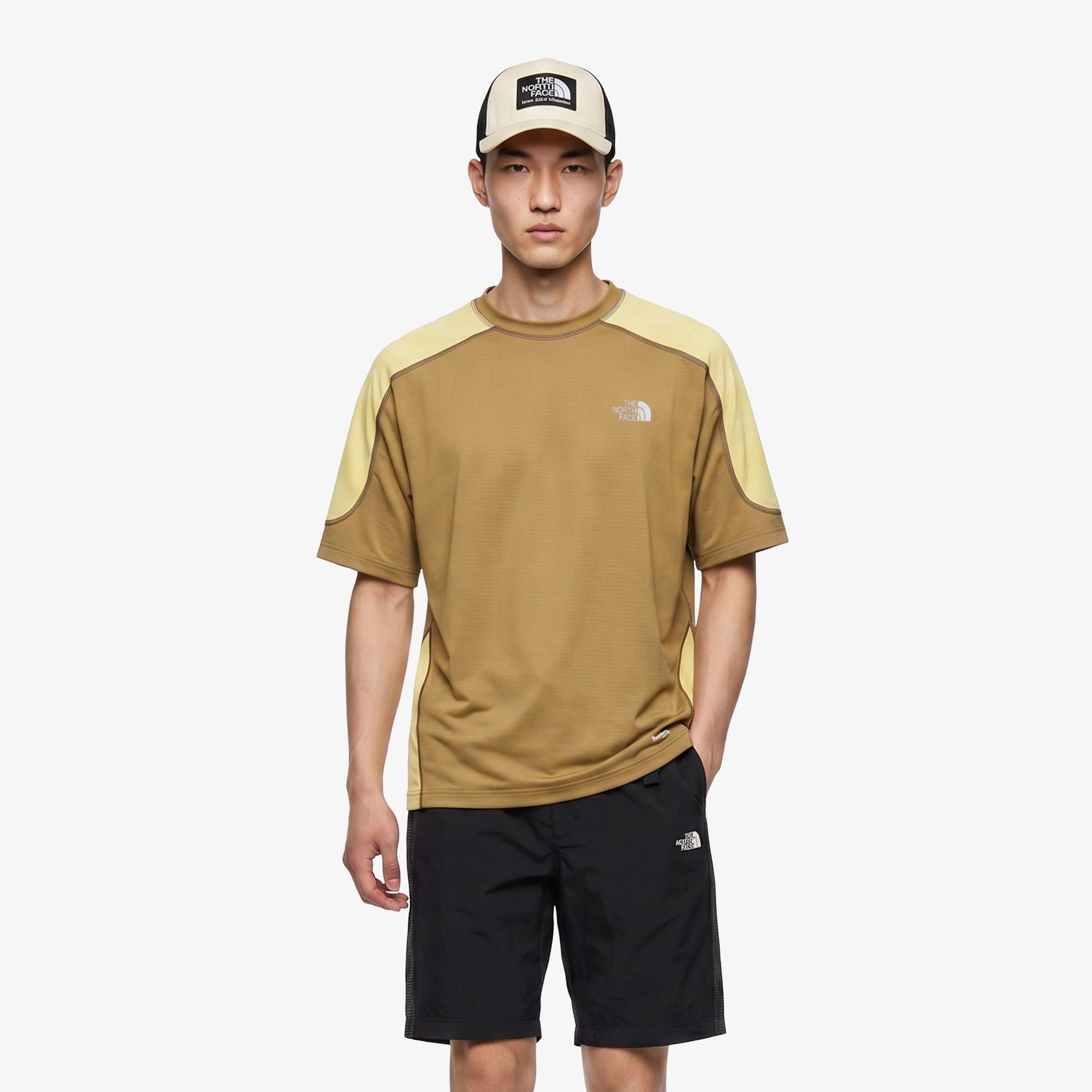 The North Face Nse Lightrange Erkek Sarı T-Shirt