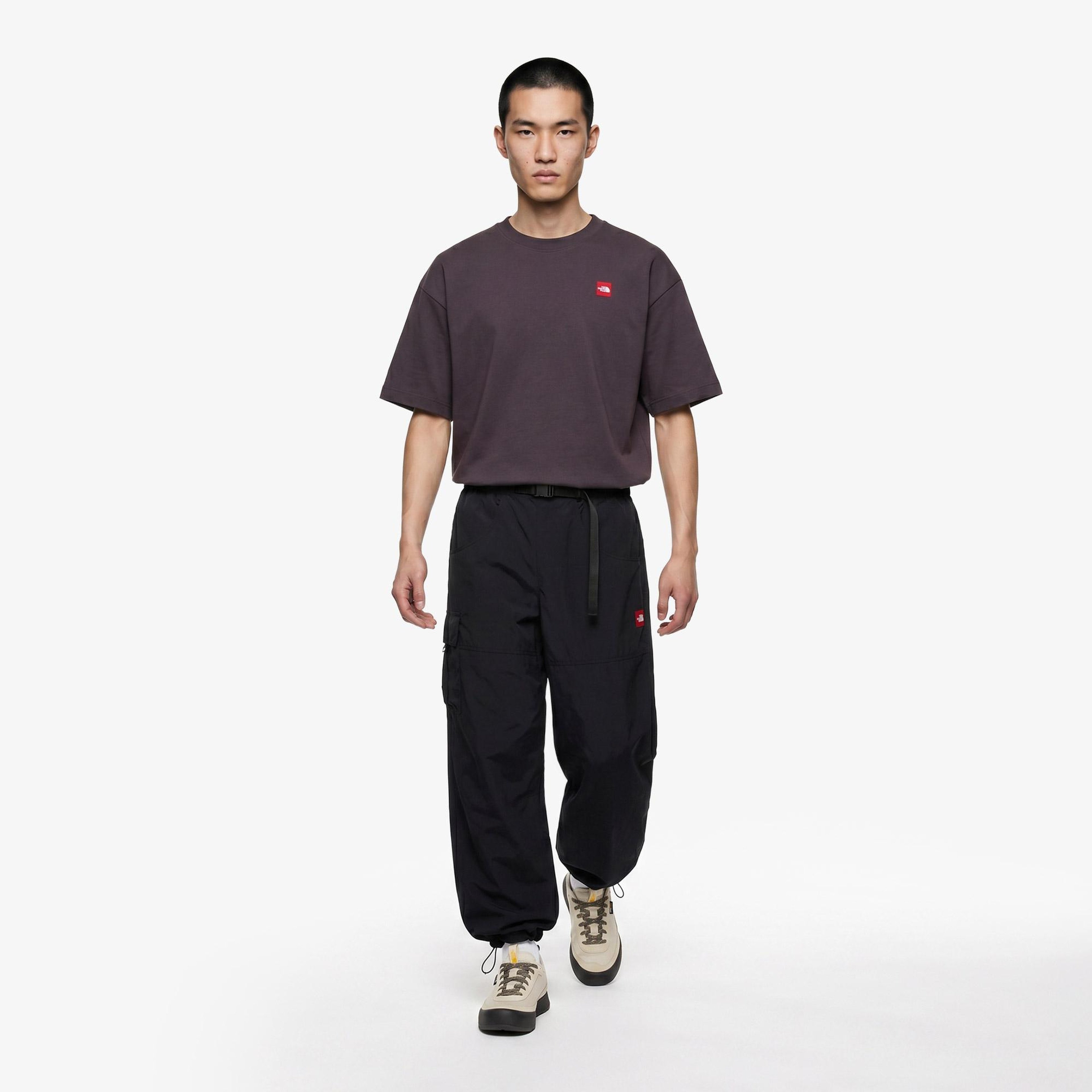 The North Face Red Box S/S Erkek Gri T-Shirt