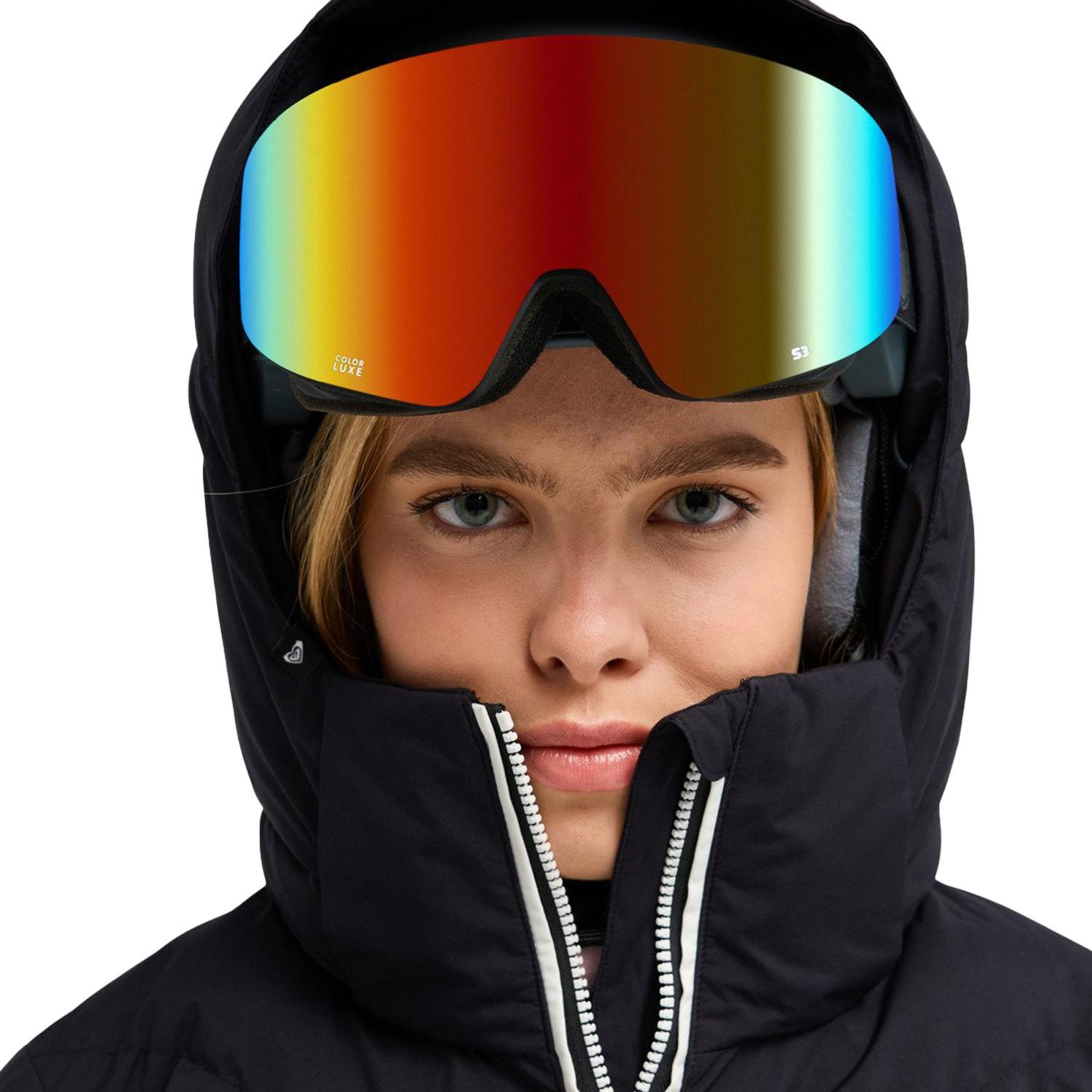 Roxy Snowdrift Kadın Siyah Snowboard Ceketi