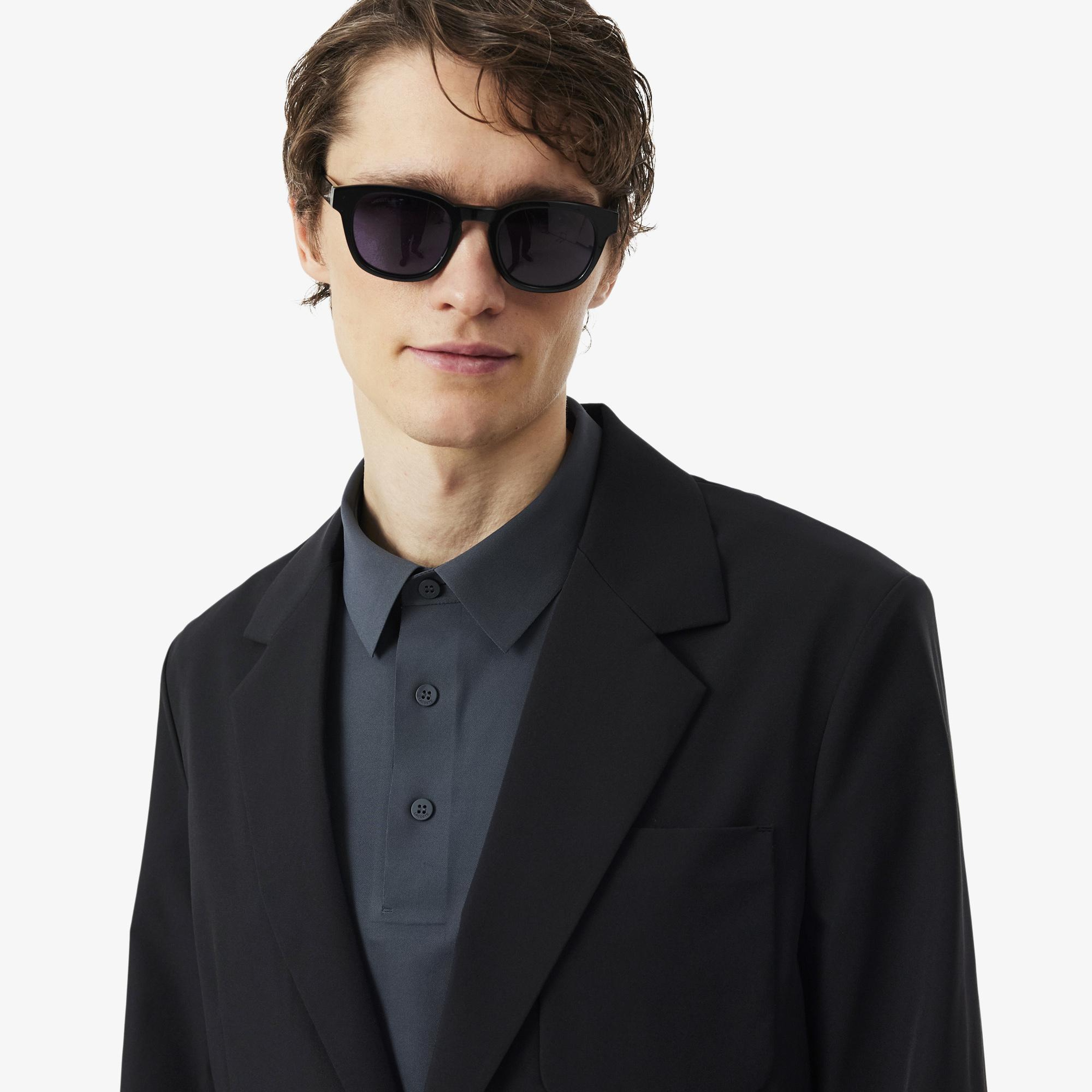 Erkek Regular Fit Siyah Blazer
