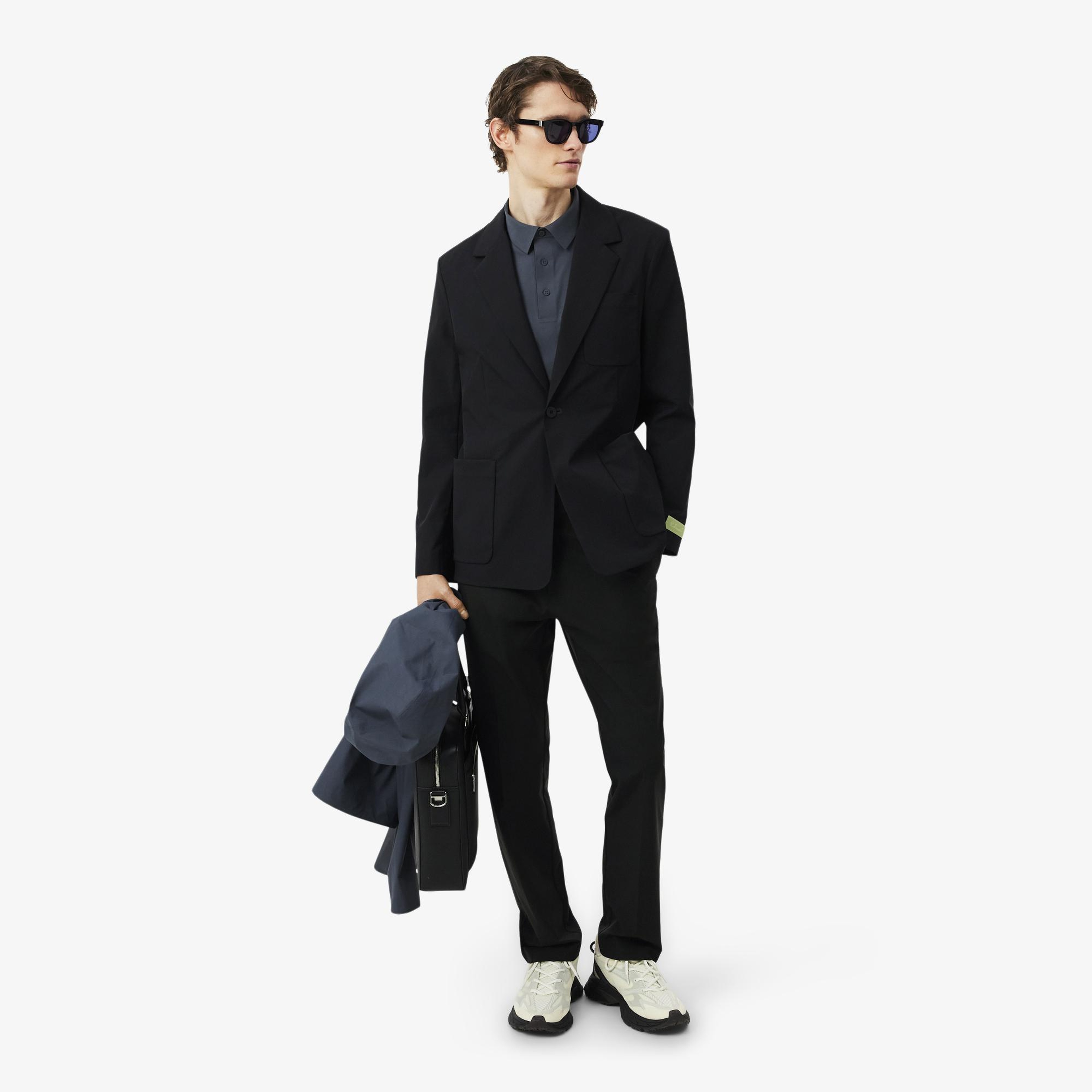 Erkek Regular Fit Siyah Blazer