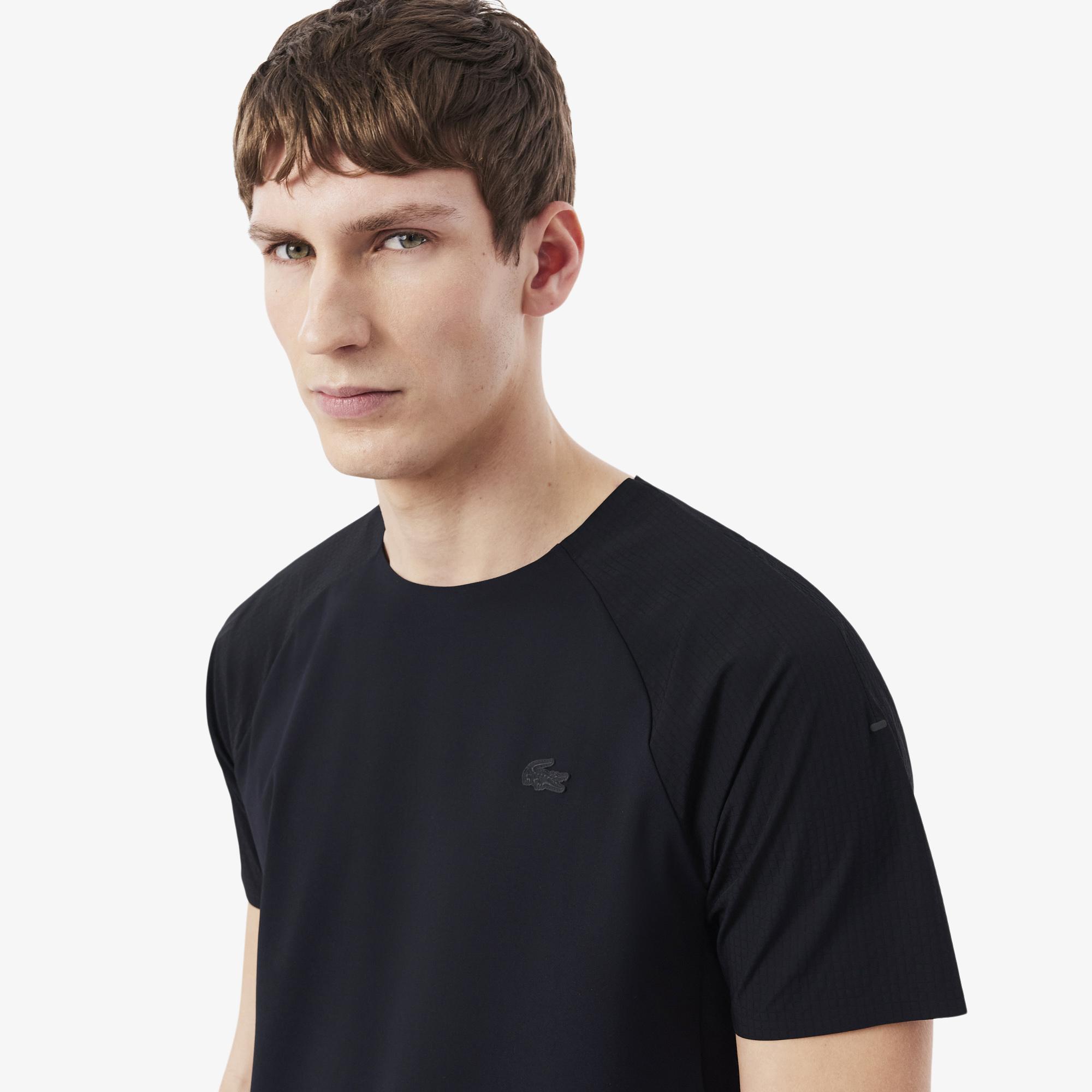Erkek Classic Fit Bisiklet Yaka Siyah T-Shirt