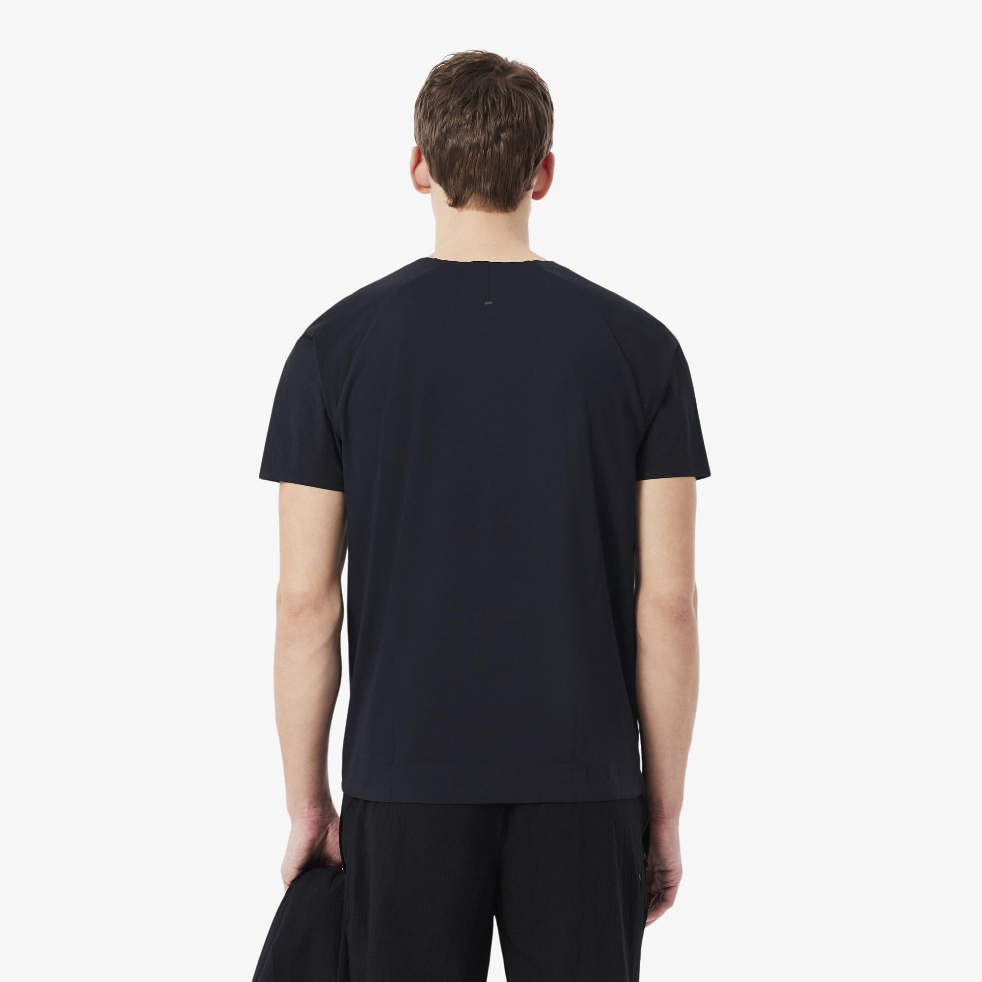 Erkek Classic Fit Bisiklet Yaka Siyah T-Shirt