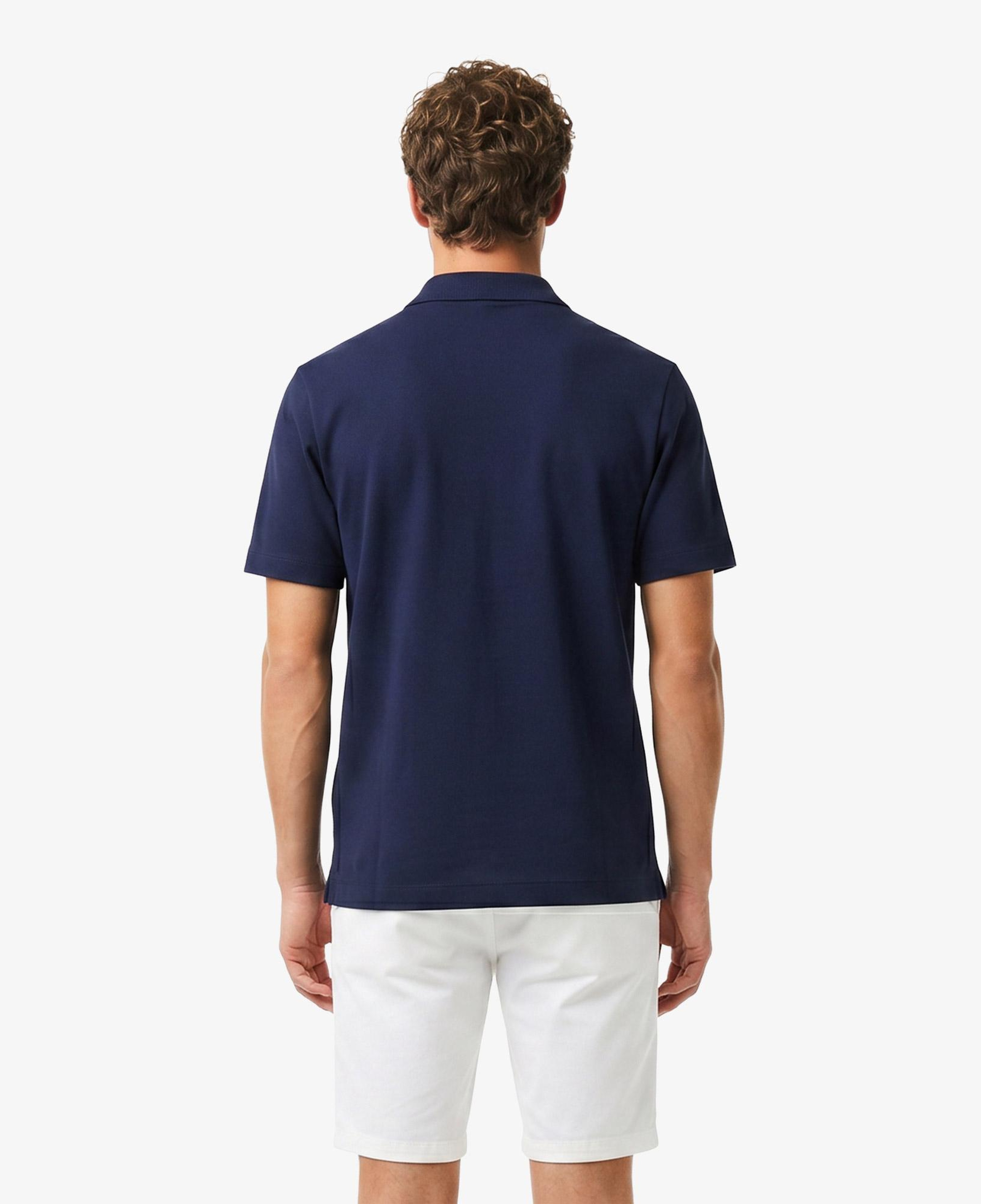 Erkek Relaxed Fit Kısa Kollu Lacivert Gömlek