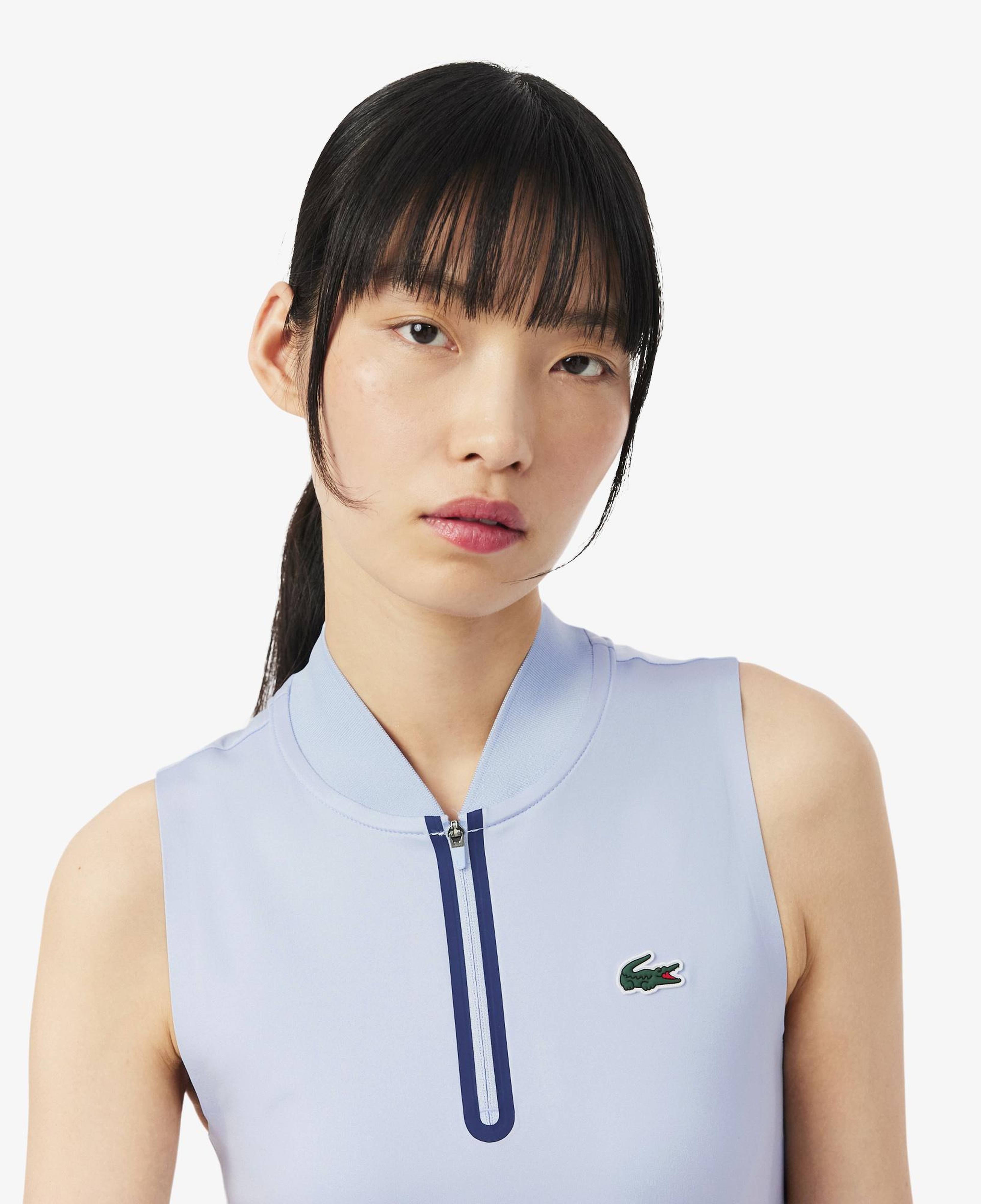 SPORT Kadın Regular Fit Kolsuz Mavi Polo