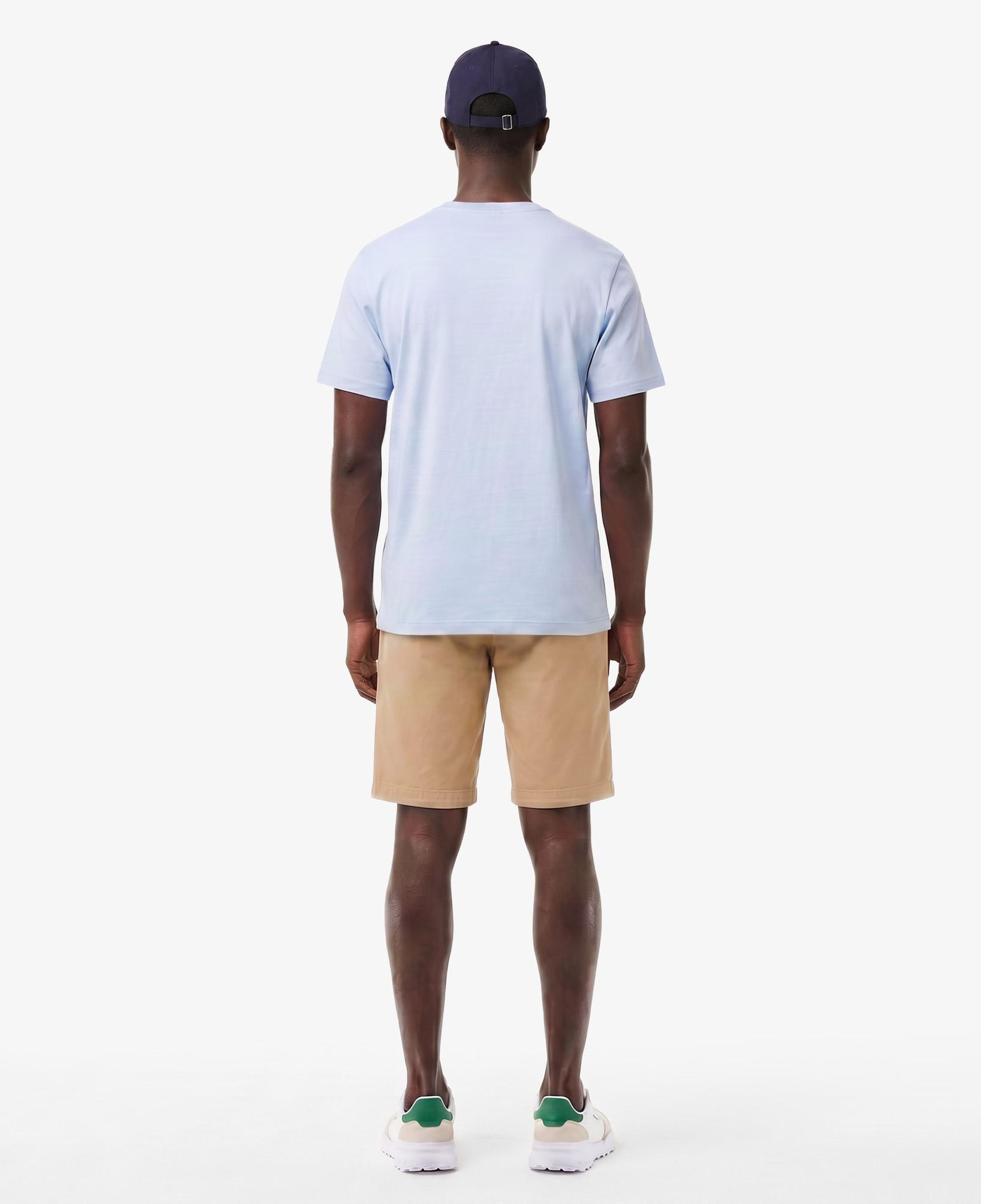 Erkek Regular Fit Bisiklet Yaka Mavi T-Shirt
