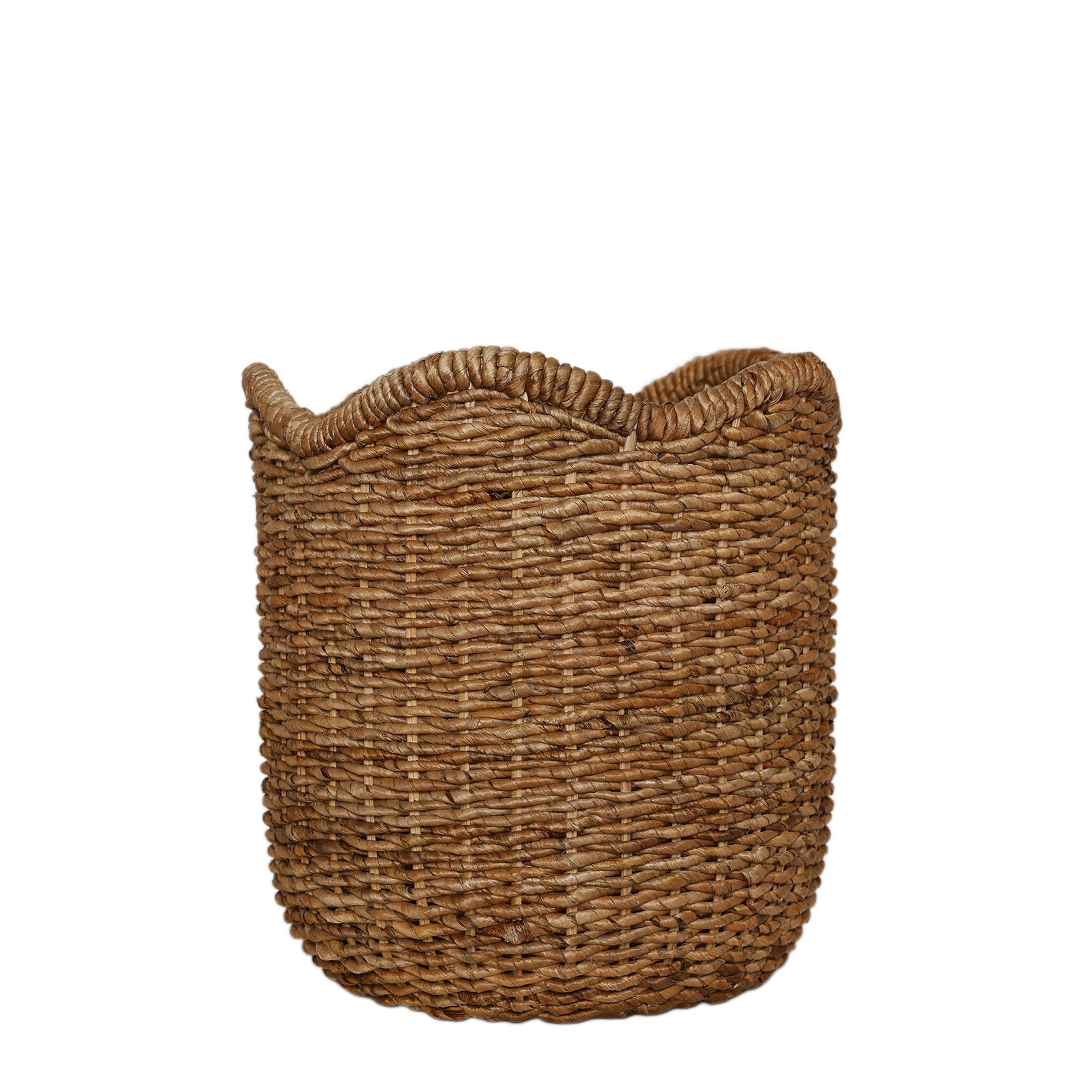 YARGICI Muz Ağacı Yaprağı Silindir Sepet(45x44 Cm)
