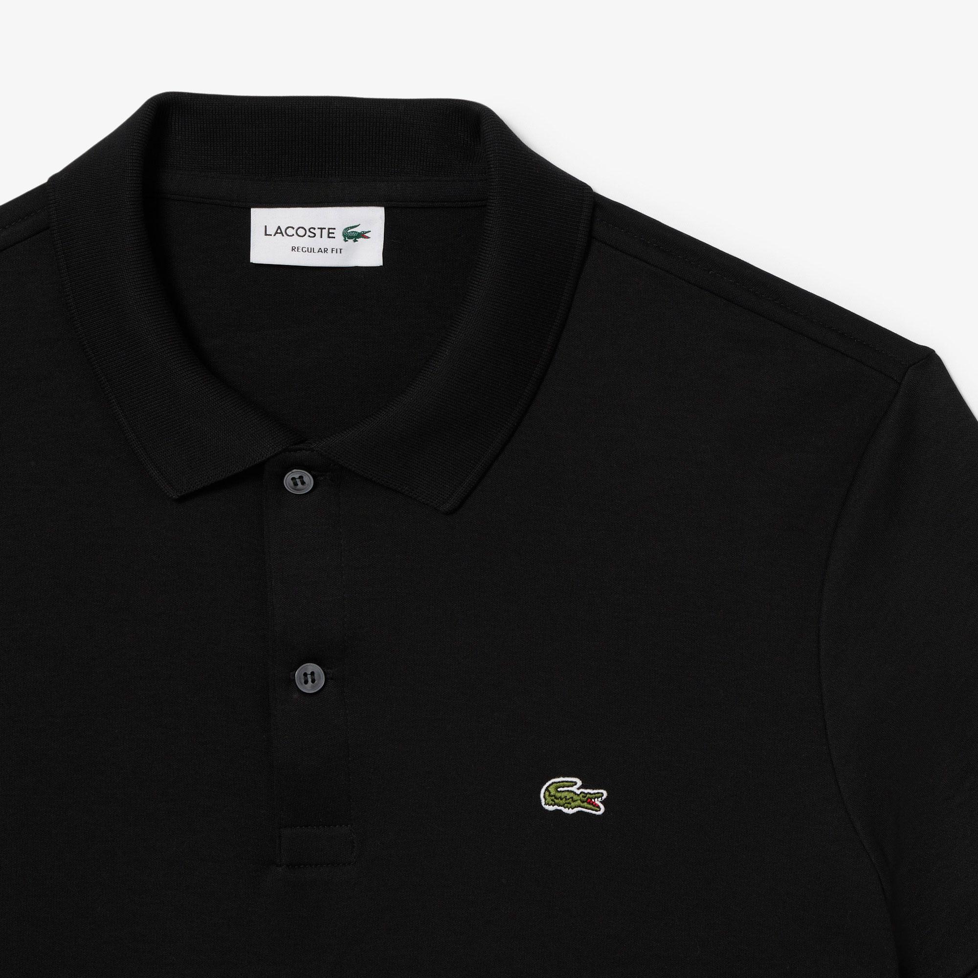Erkek Regular Fit Siyah Polo