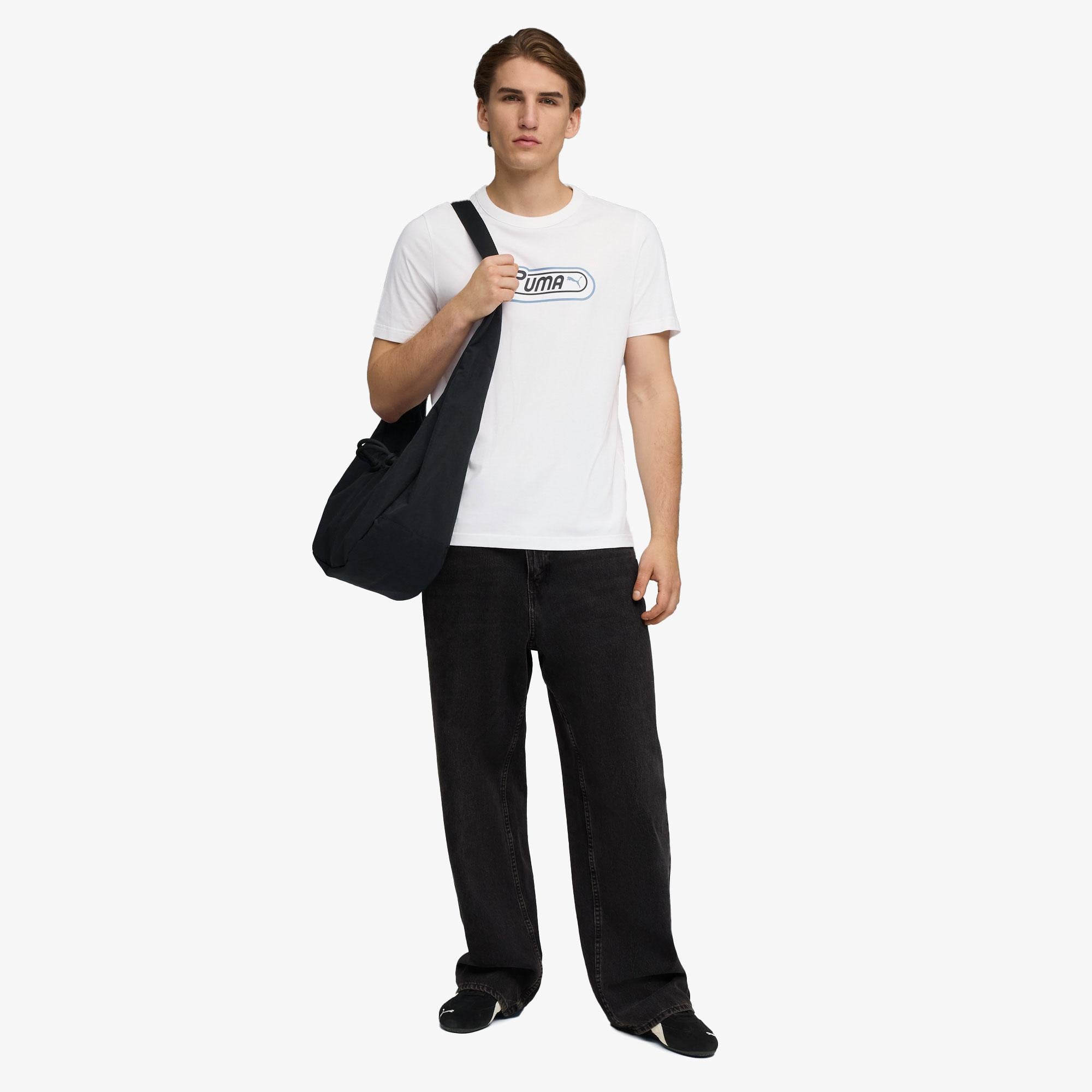Puma Future Archive Graphic Unisex Beyaz T-Shirt