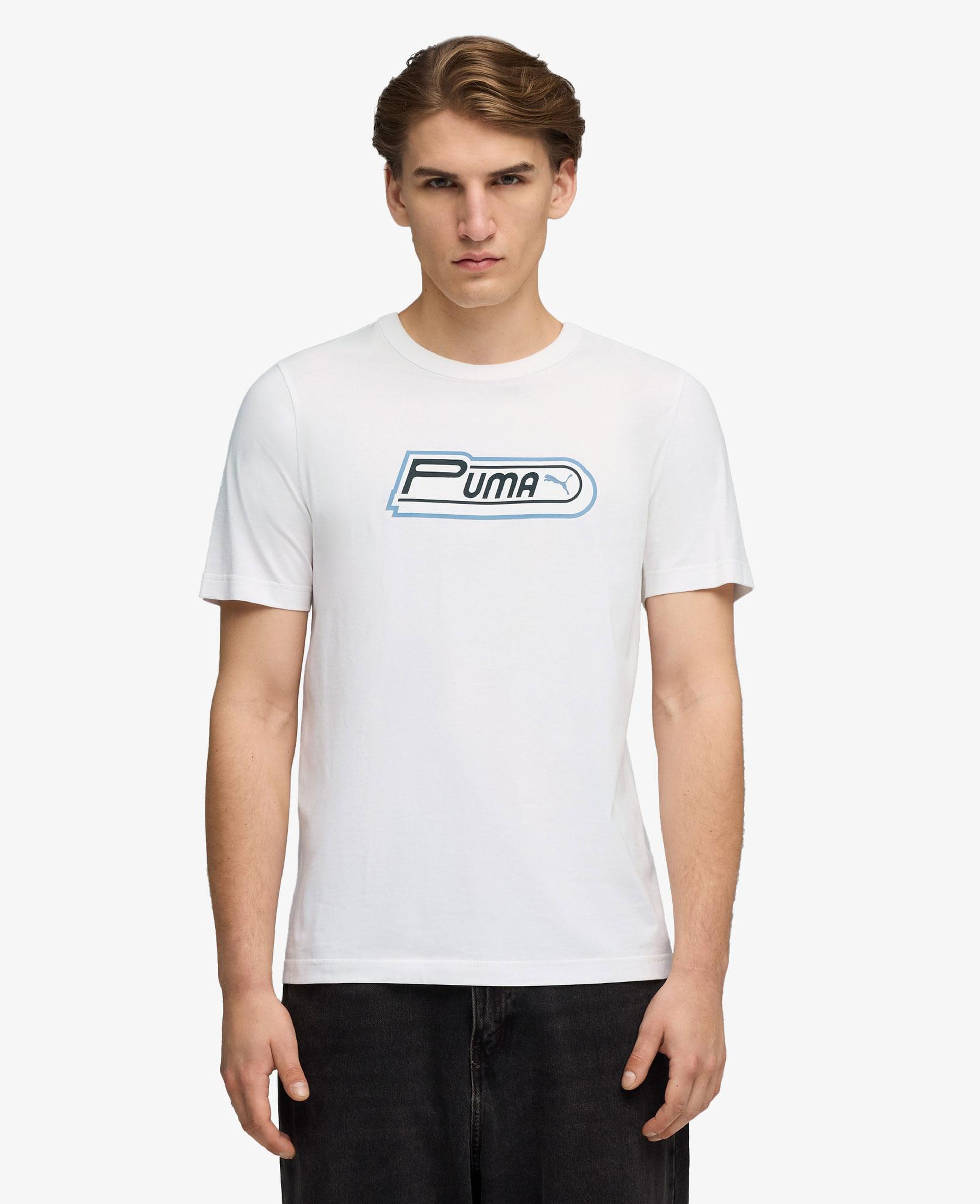 Puma Future Archive Graphic Unisex Beyaz T-Shirt
