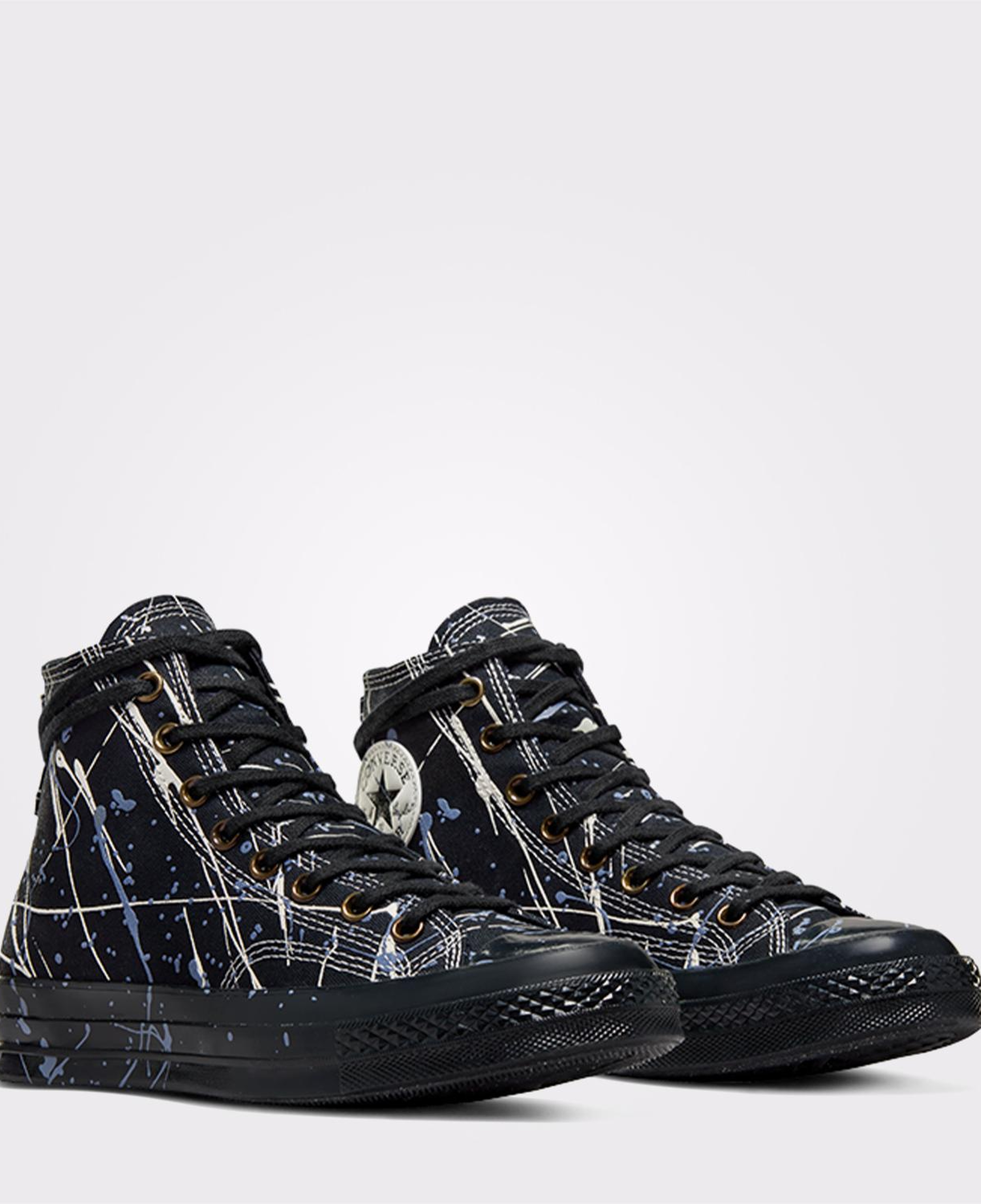 Converse Chuck 70 Paint Splatter Kadın Siyah Sneaker