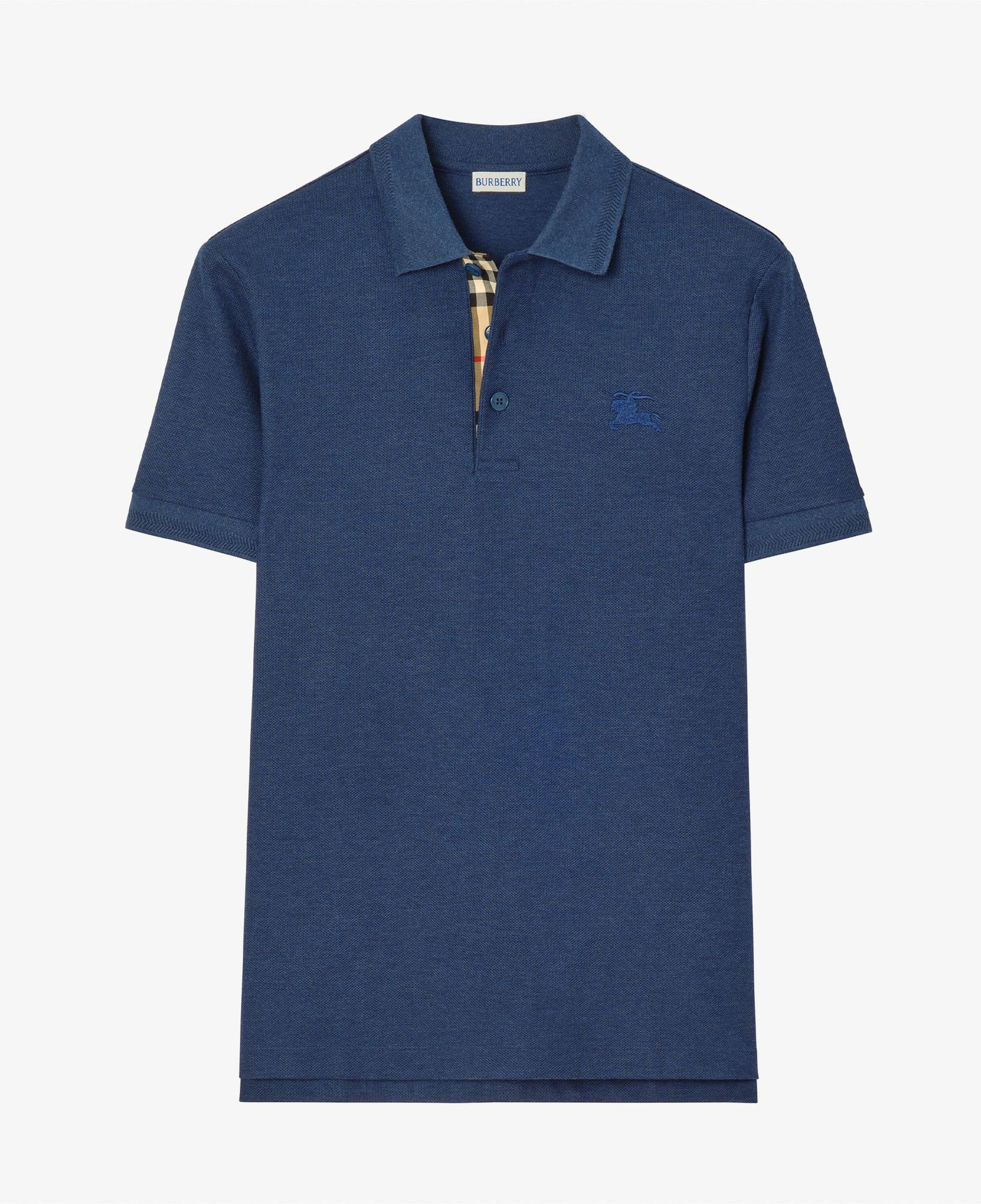 Burberry Cotton Erkek Lacivert Polo