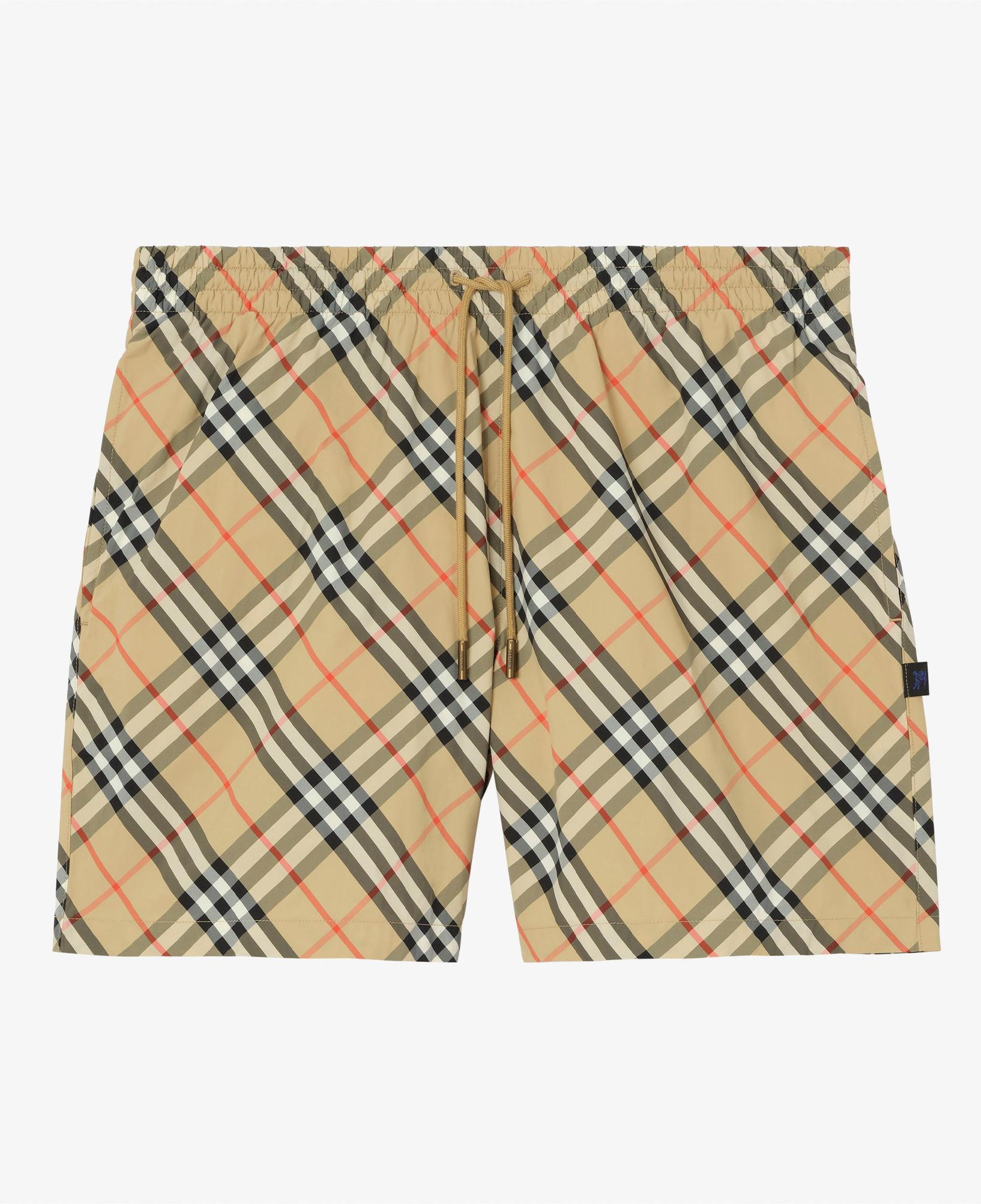 Burberry Erkek Bej Deniz Şortu