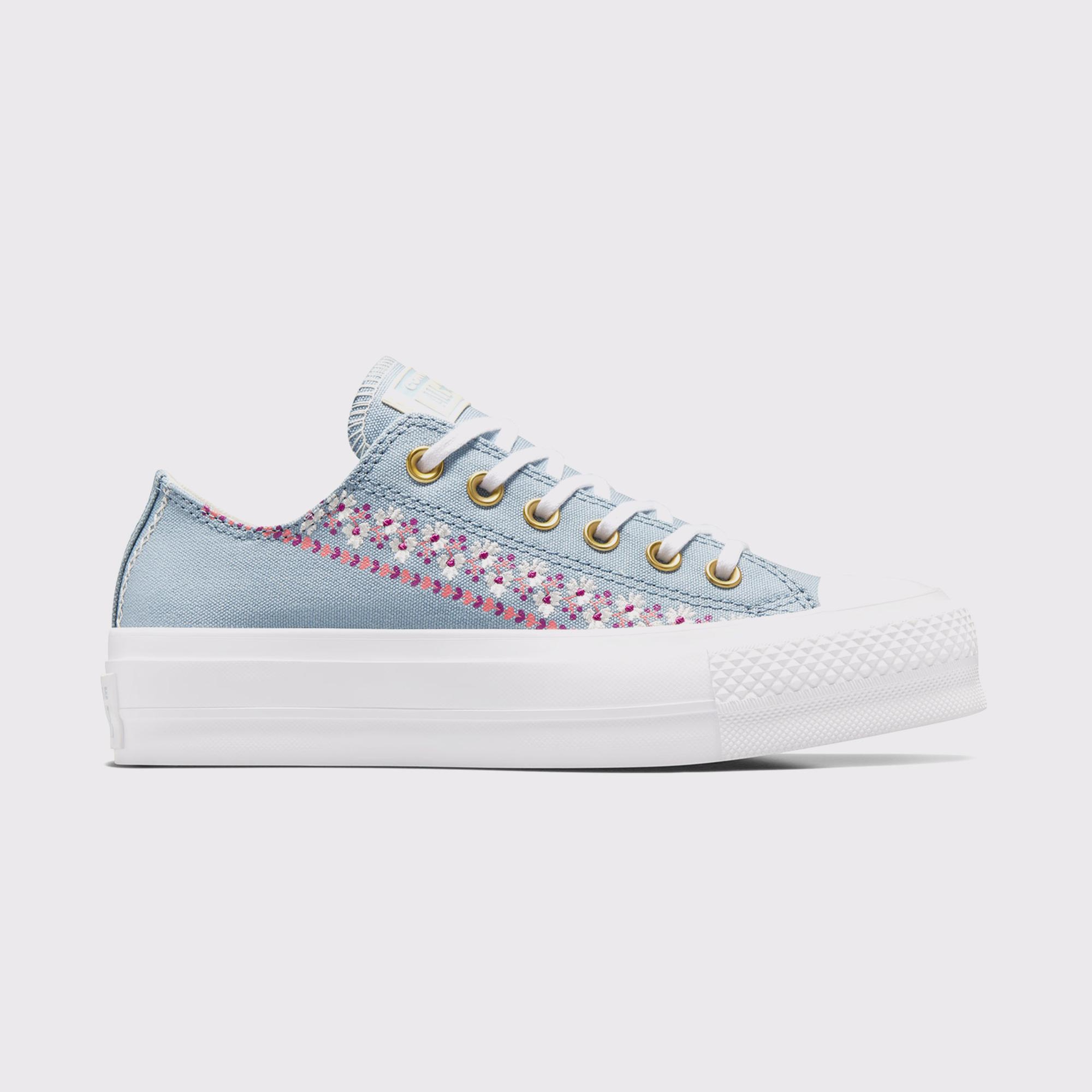 Converse Chuck Taylor All Star Lift Kadın Mavi Platform Sneaker