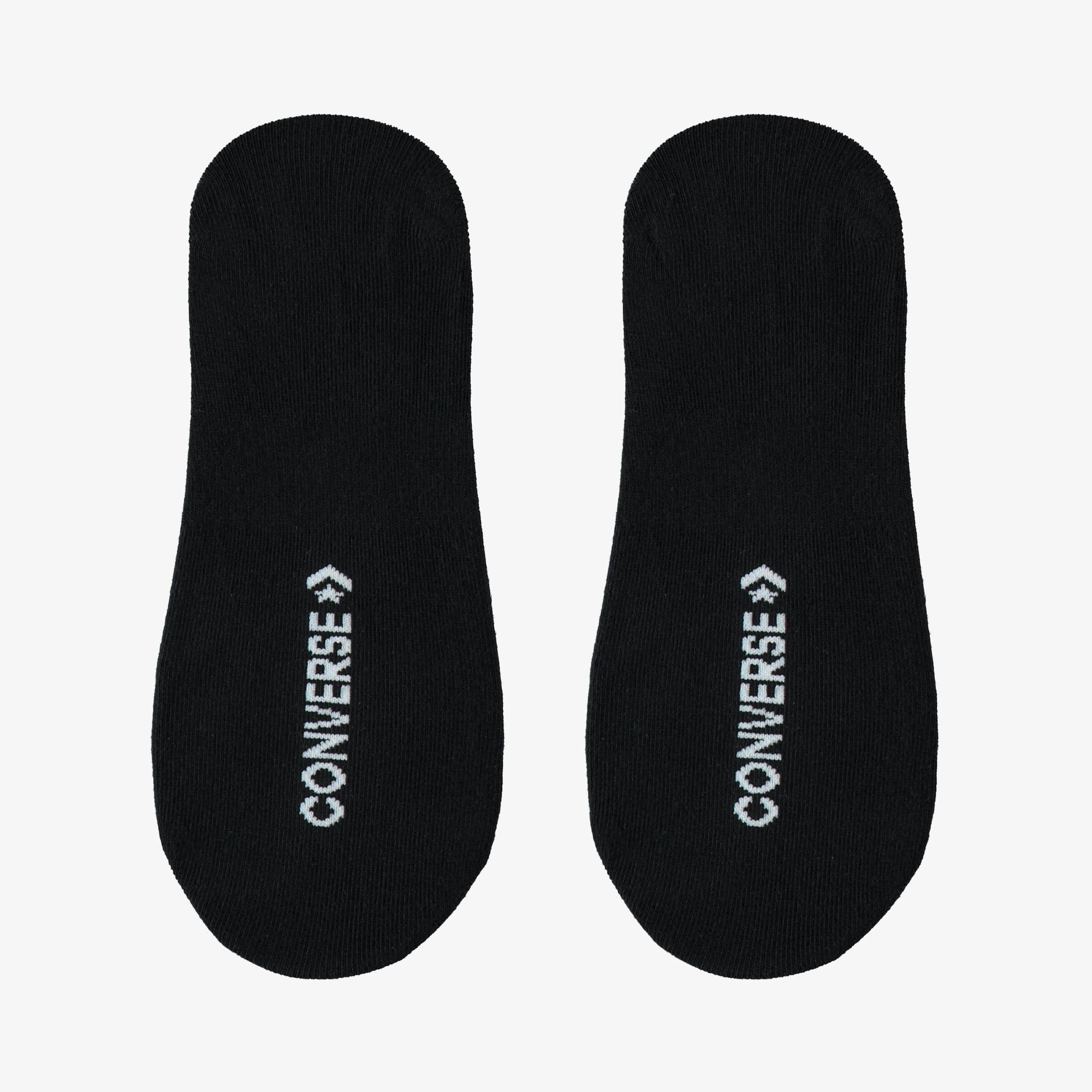 Converse Unisex 2'li Siyah Çorap
