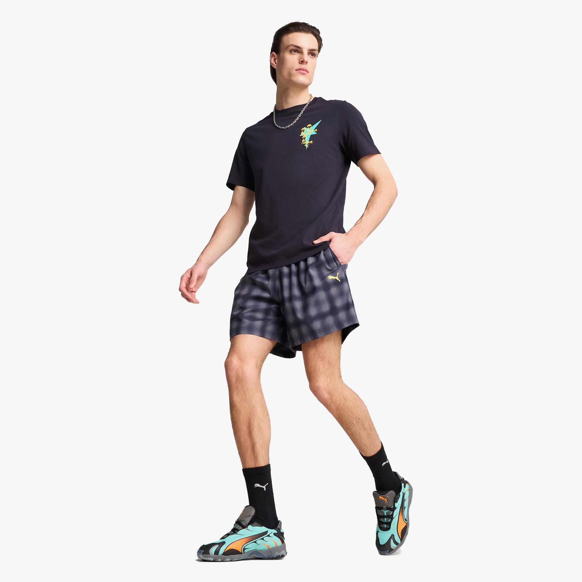 Puma Road to Unity Graphic Erkek Lacivert T-Shirt