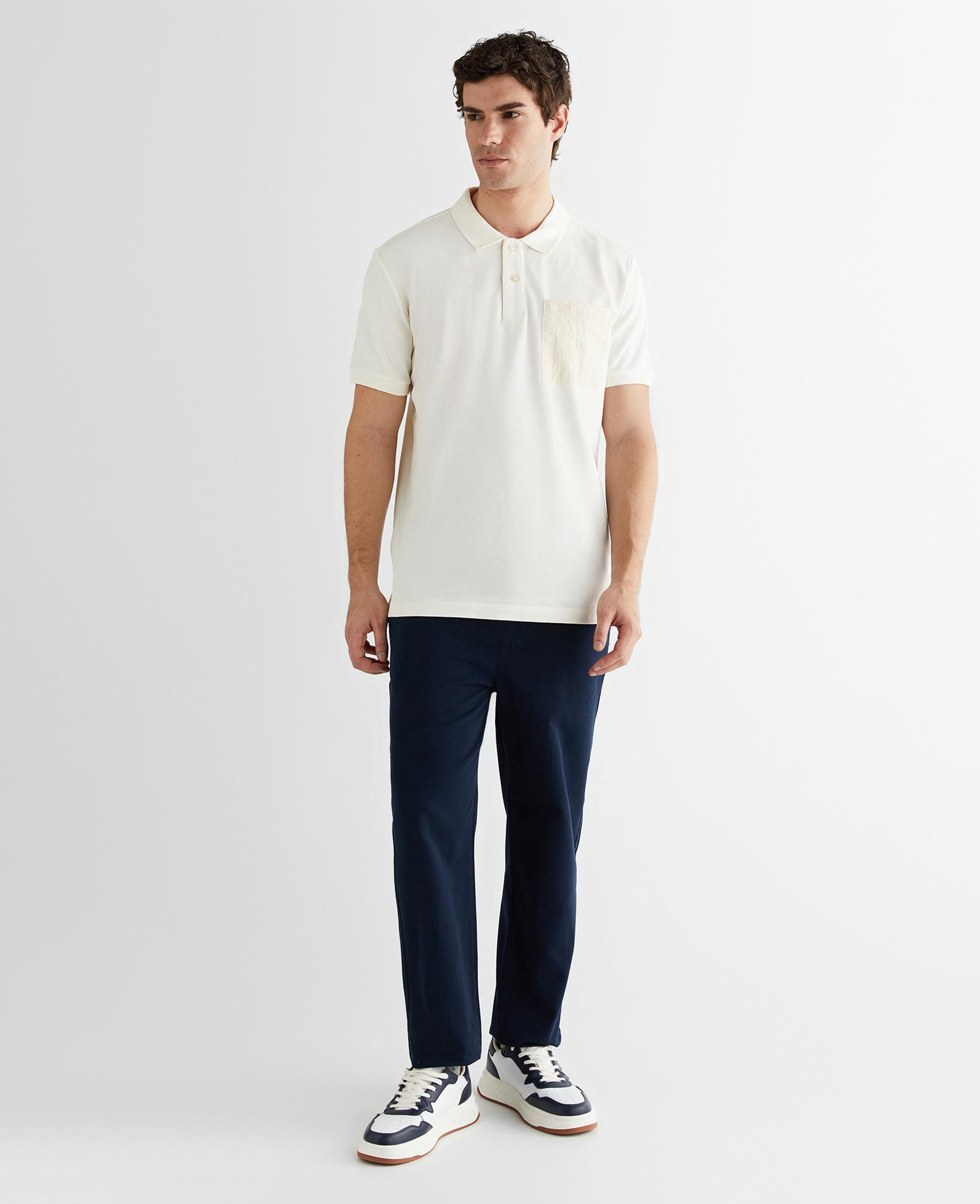 GANT Erkek Krem Polo