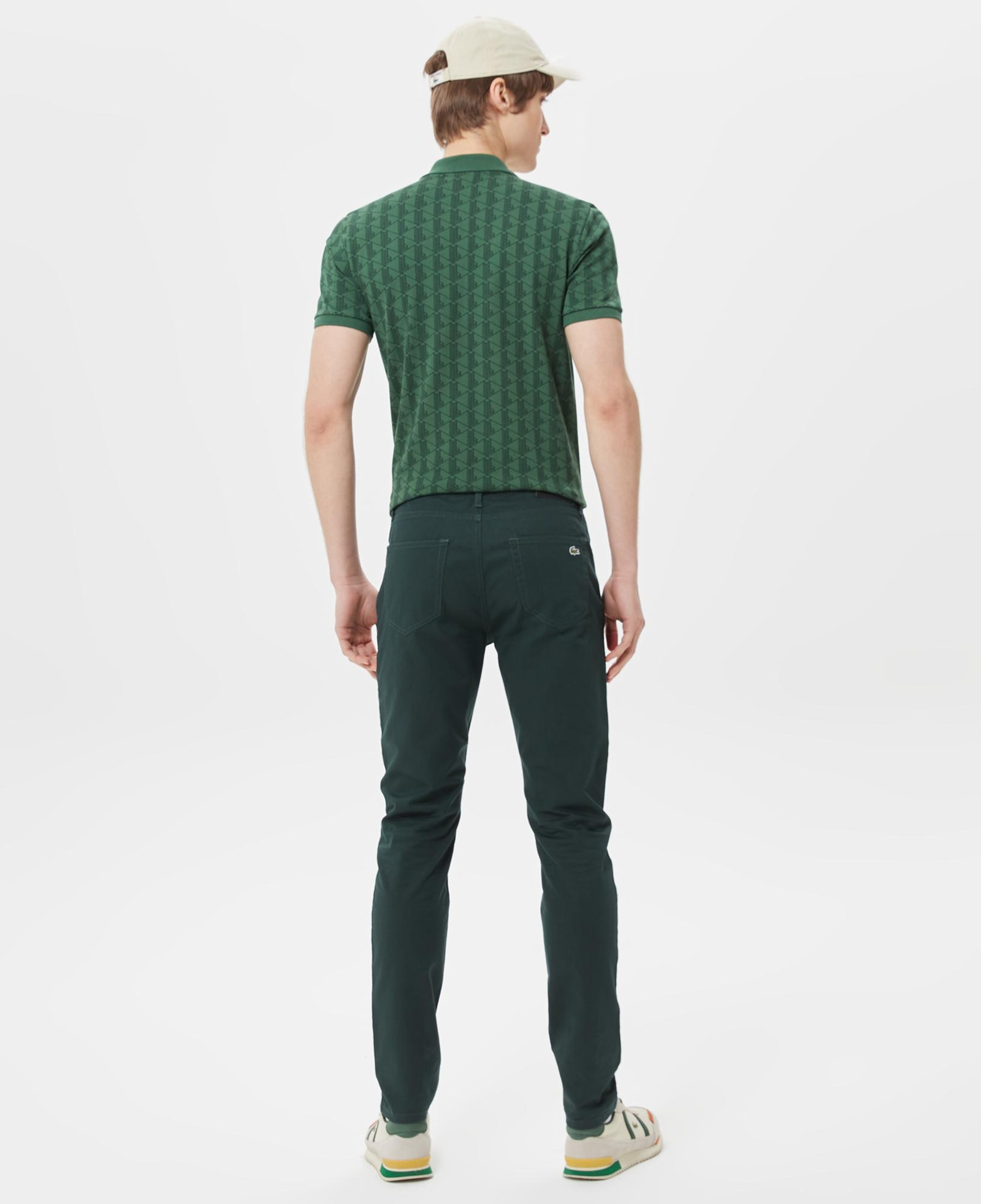 Erkek Slim Fit Yeşil Pantolon