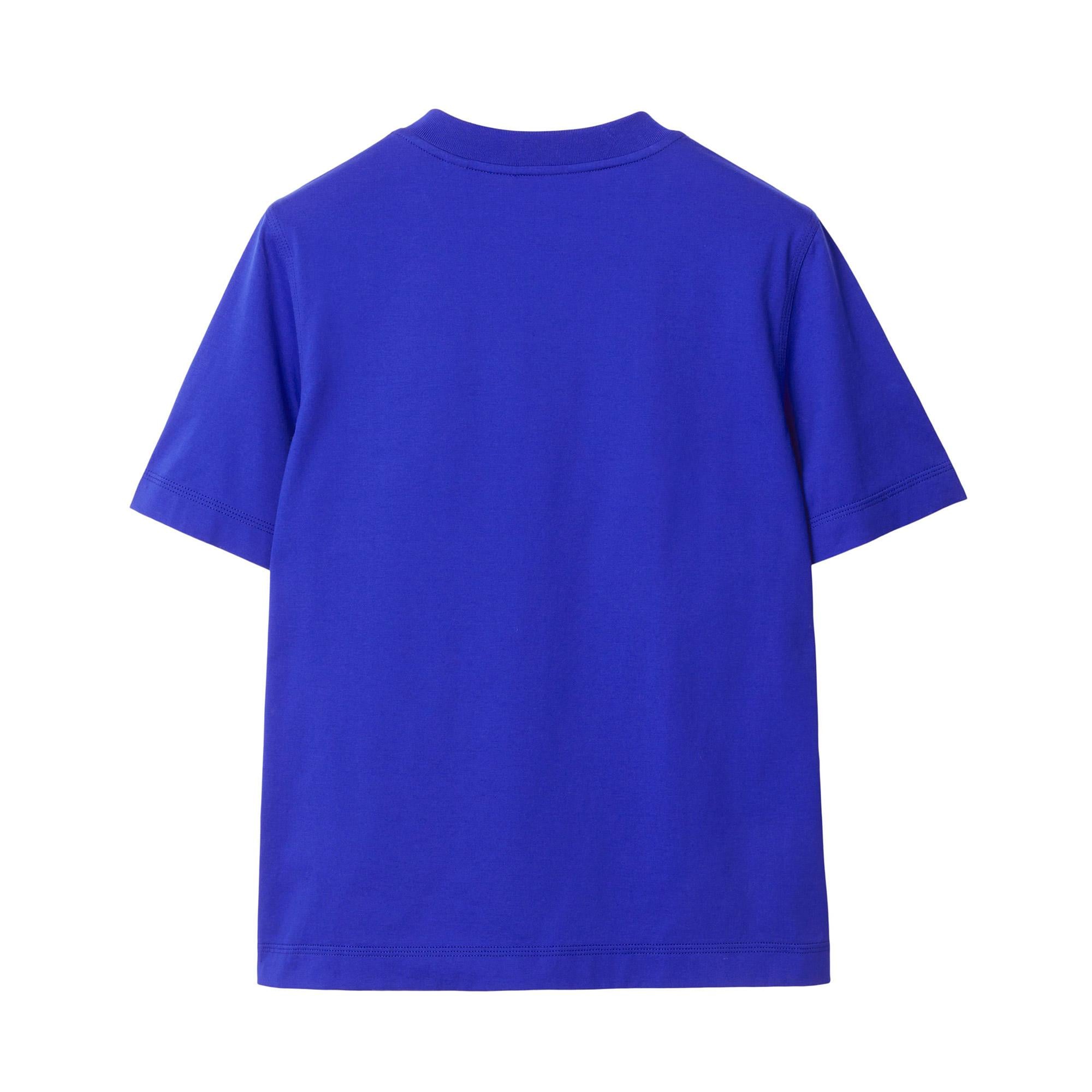 Burberry Kadın Mavi T-Shirt
