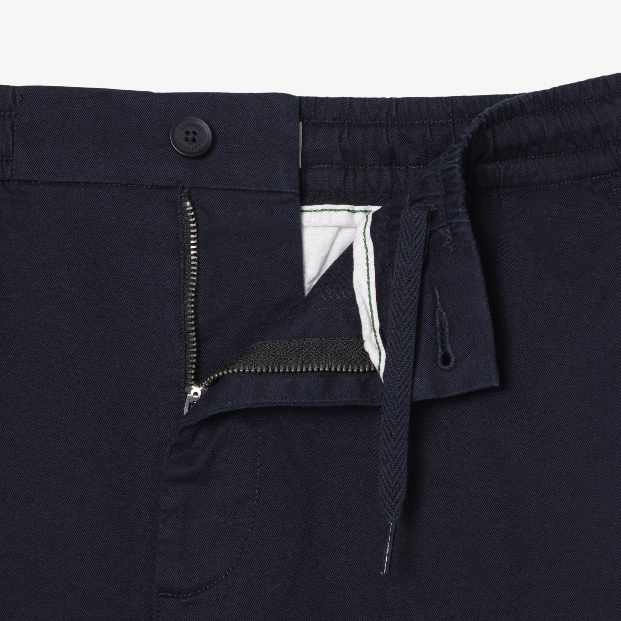 Erkek Regular Fit Lacivert Chino Pantolon
