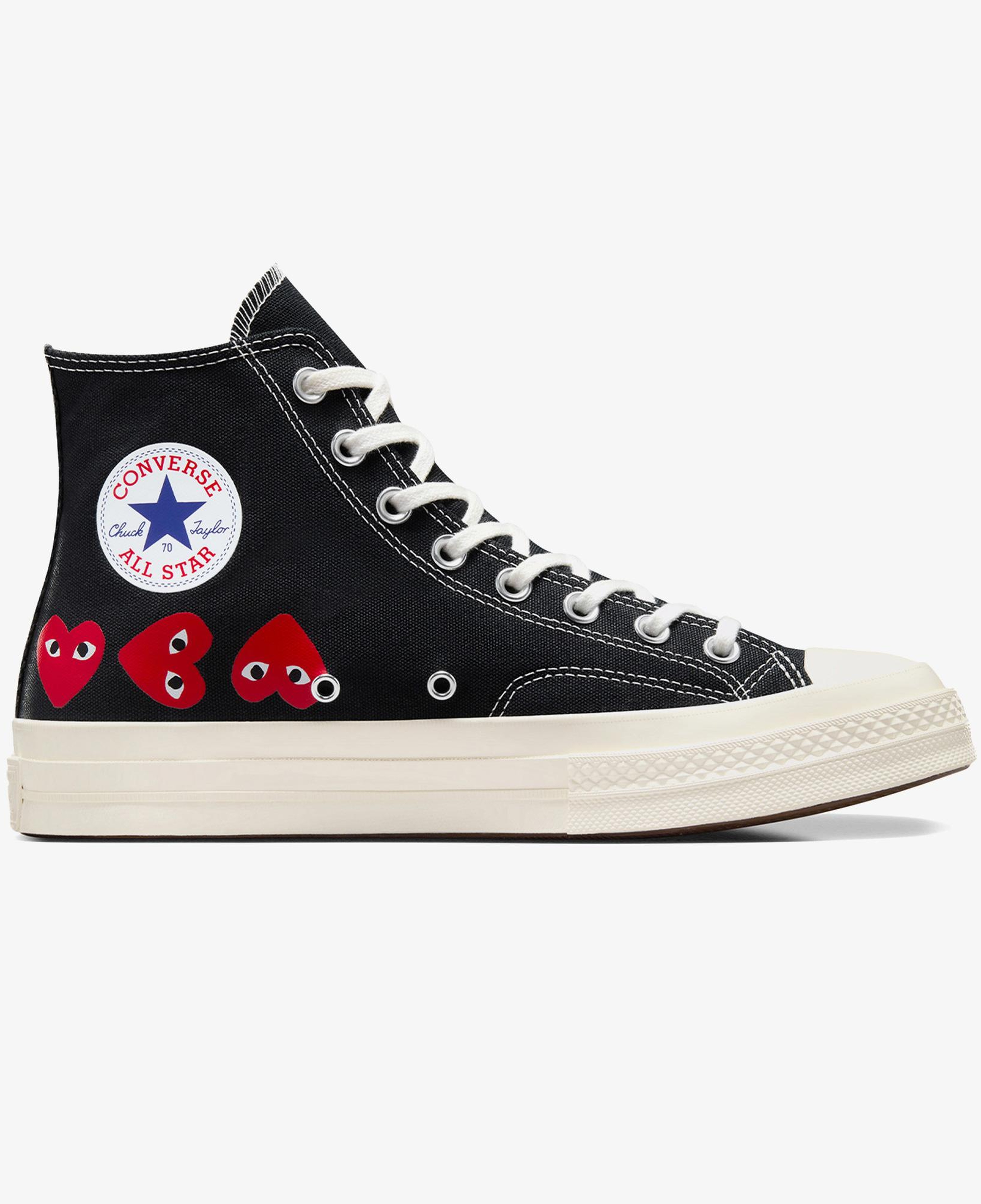 Converse X Comme Des Garçons Play Chuck 70 Unisex Siyah Sneaker