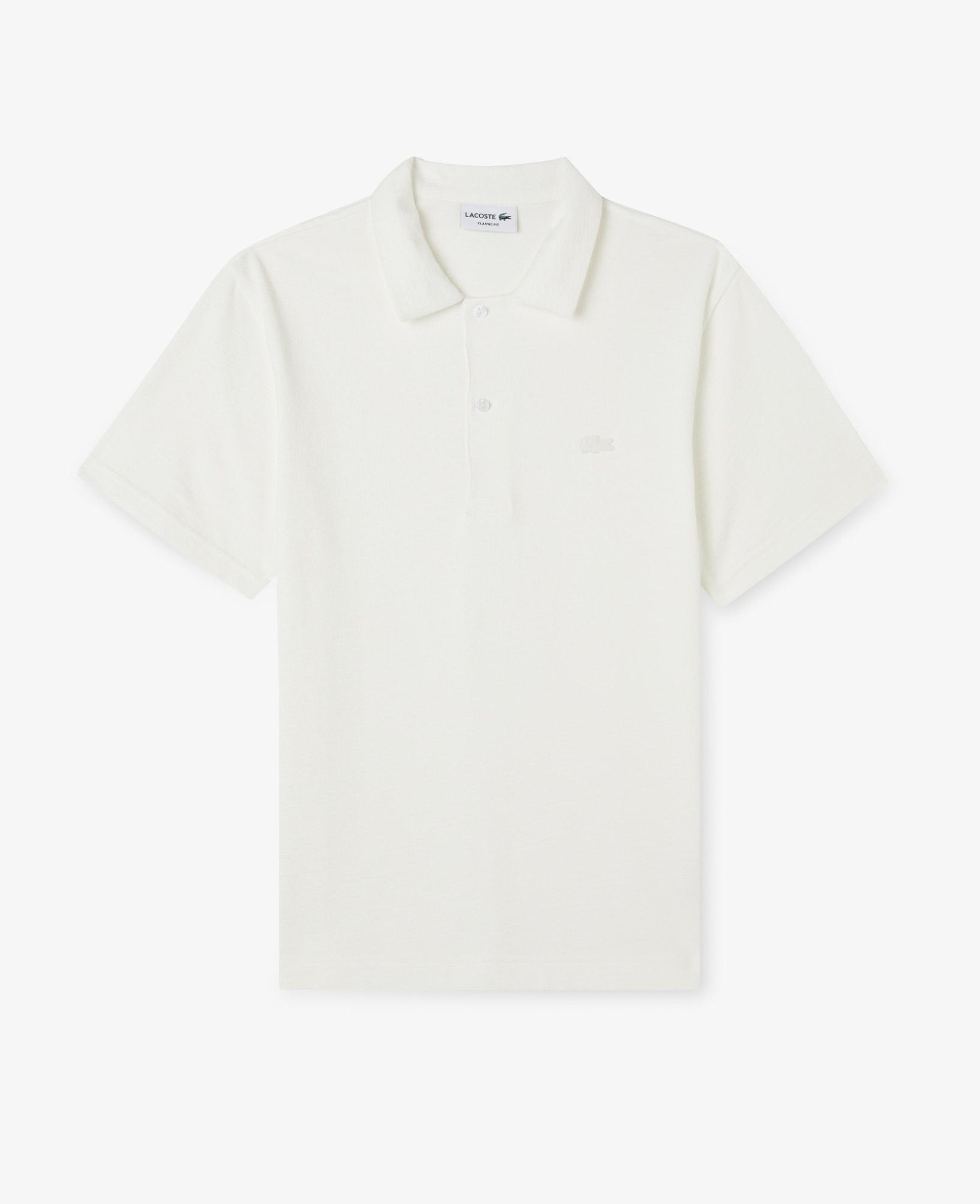 Erkek Classic Fit Beyaz Polo