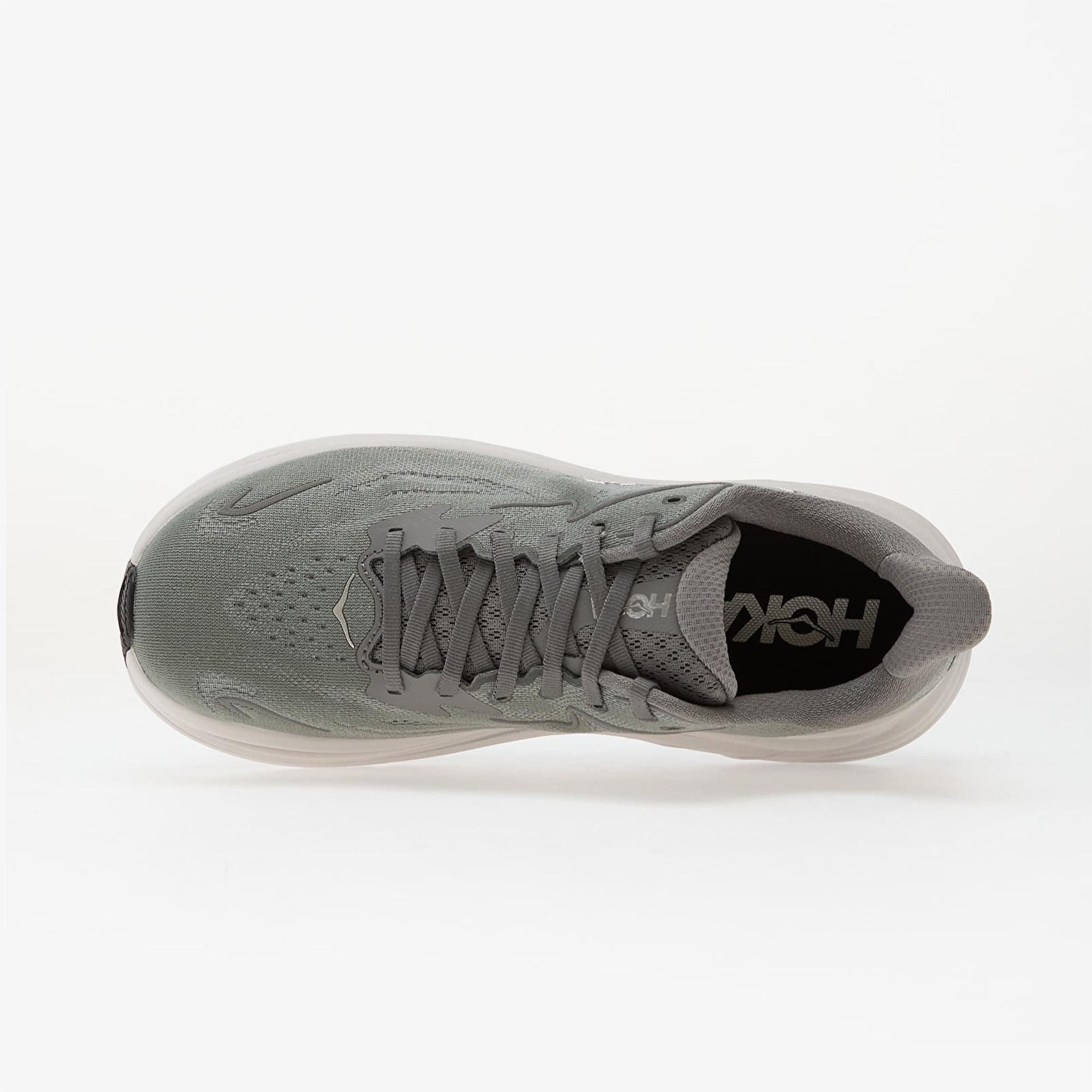 Hoka Clifton 10 Erkek Gri Koşu Ayakkabısı