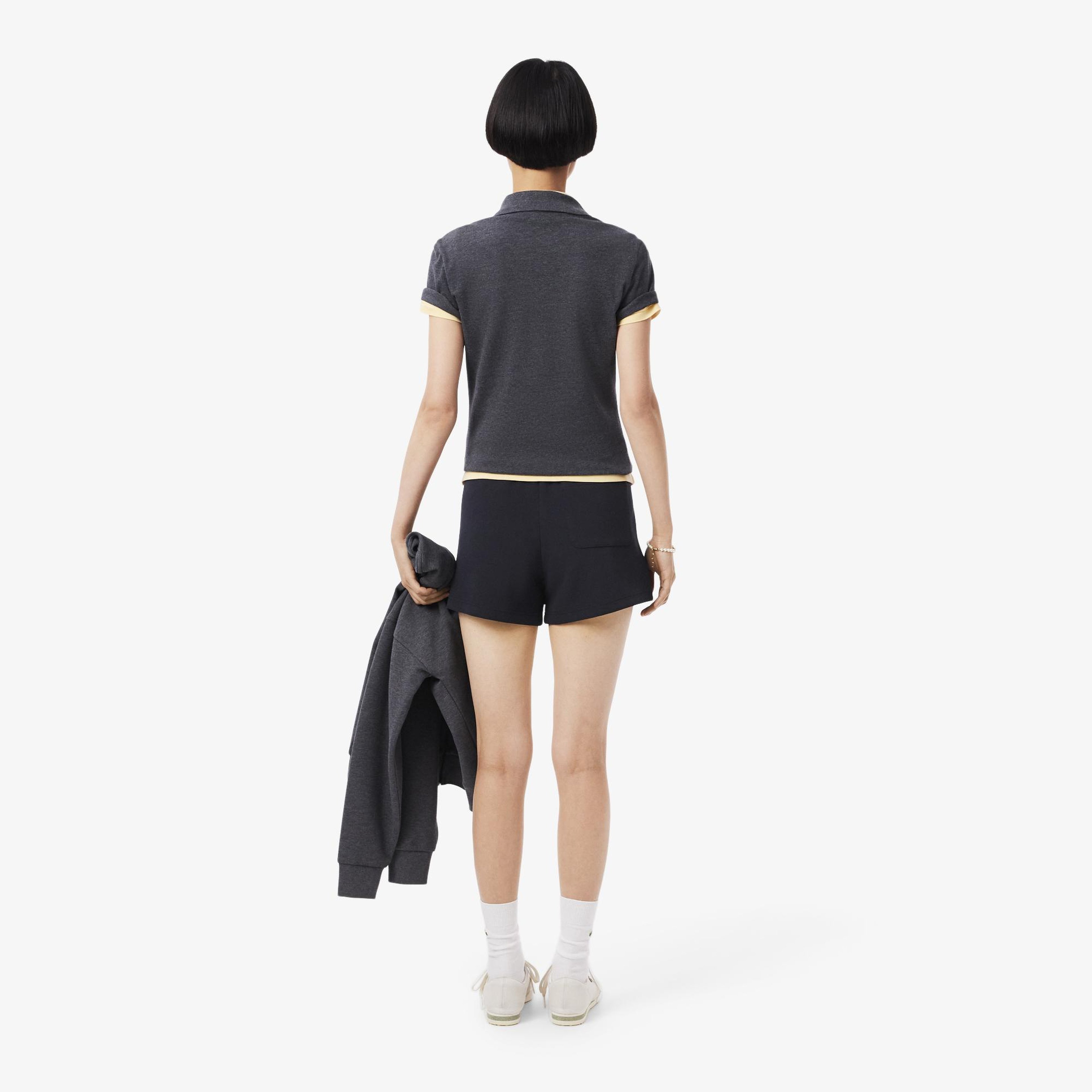 Kadın Relaxed Fit Lacivert Şort