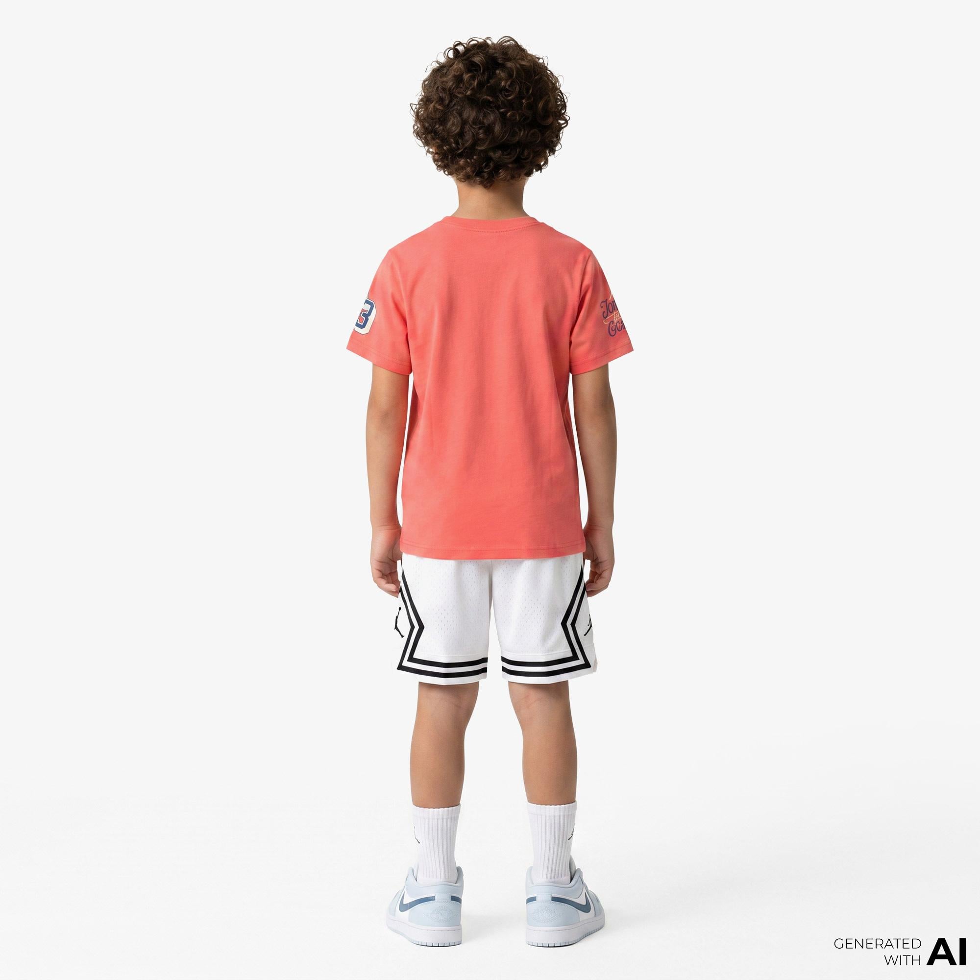 Jordan Sports Club Erkek Çocuk Kırmızı T-Shirt