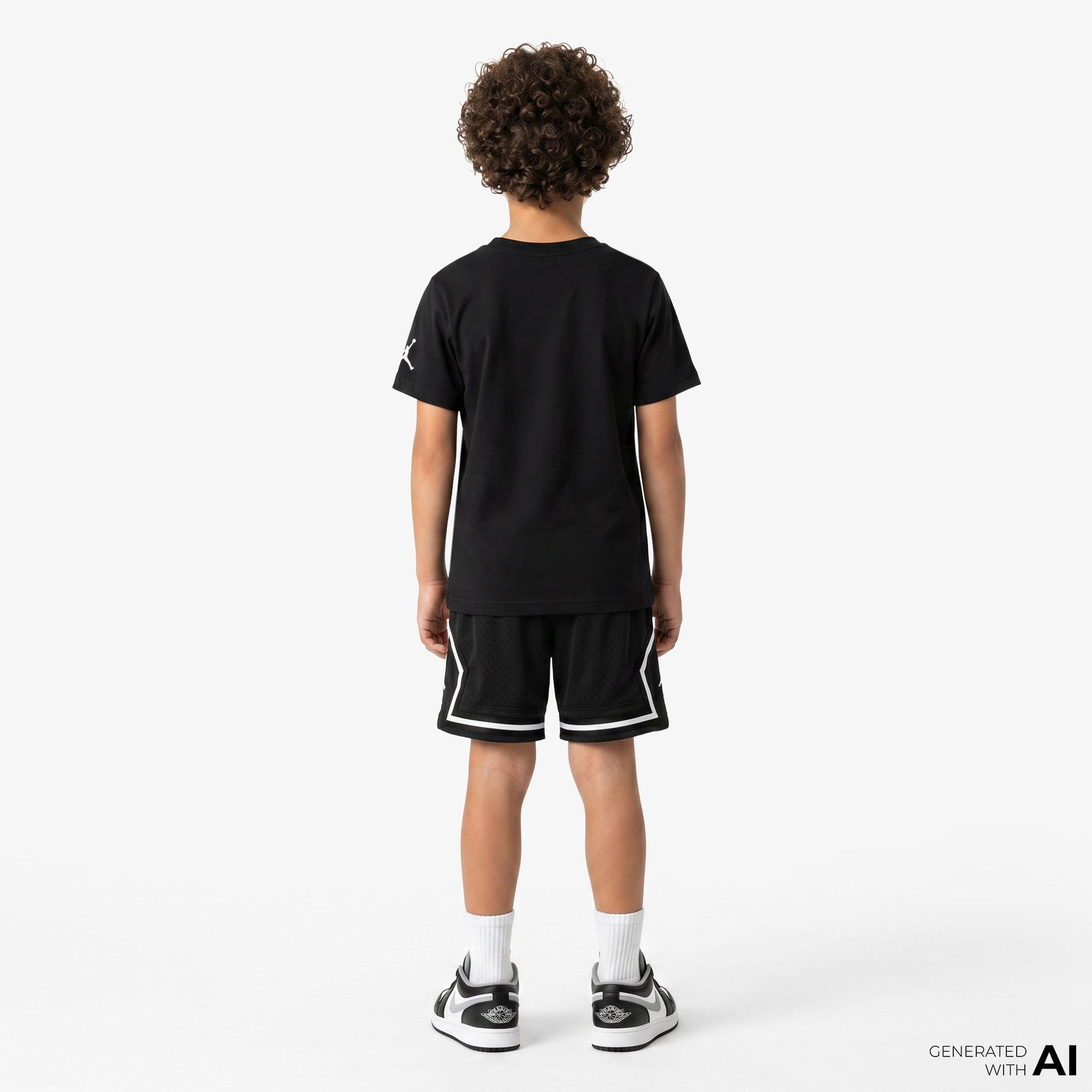 Jordan Catch Of The Day Erkek Çocuk Siyah T-Shirt