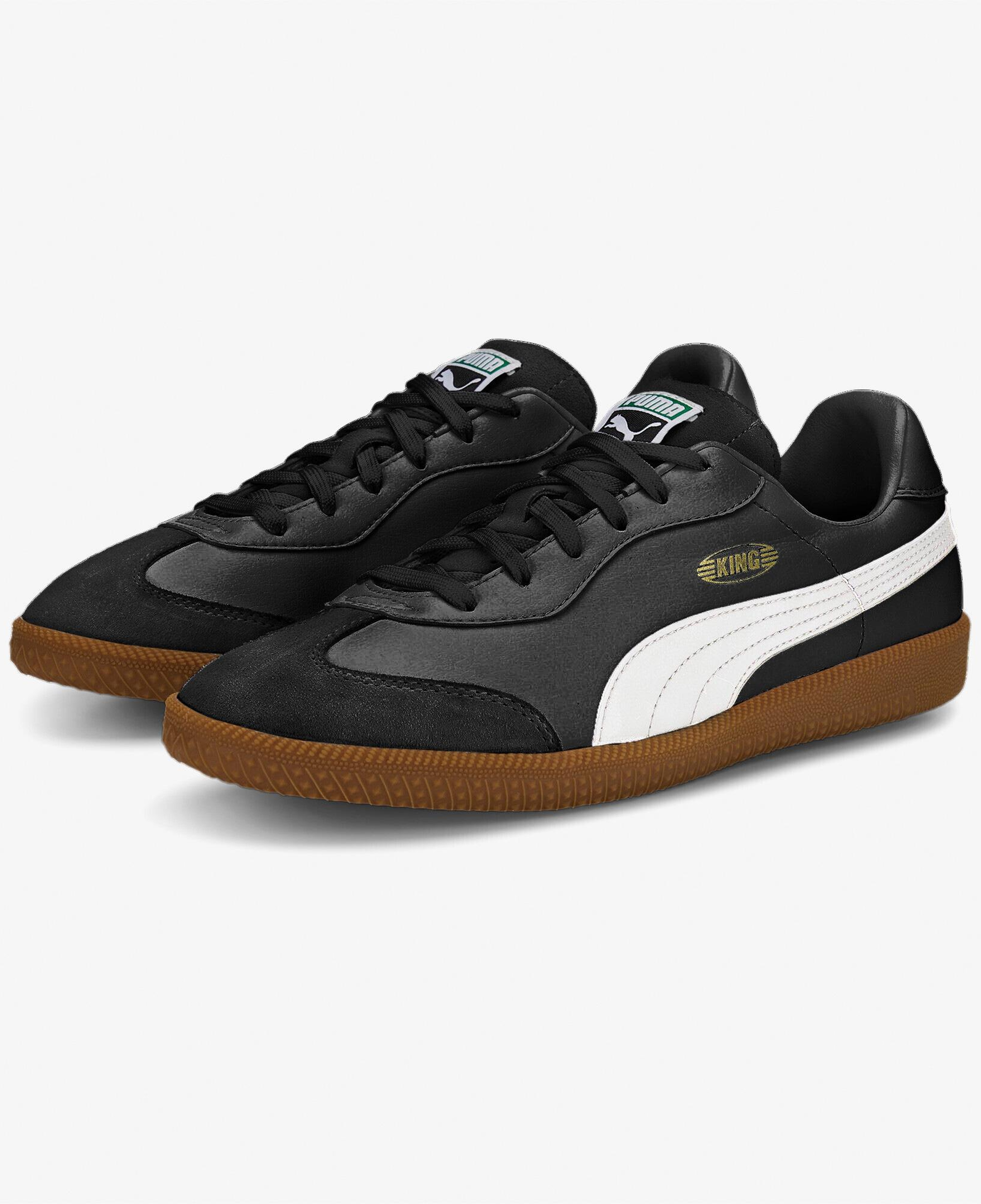 Puma King 21 IT Erkek Siyah Spor Ayakkabı