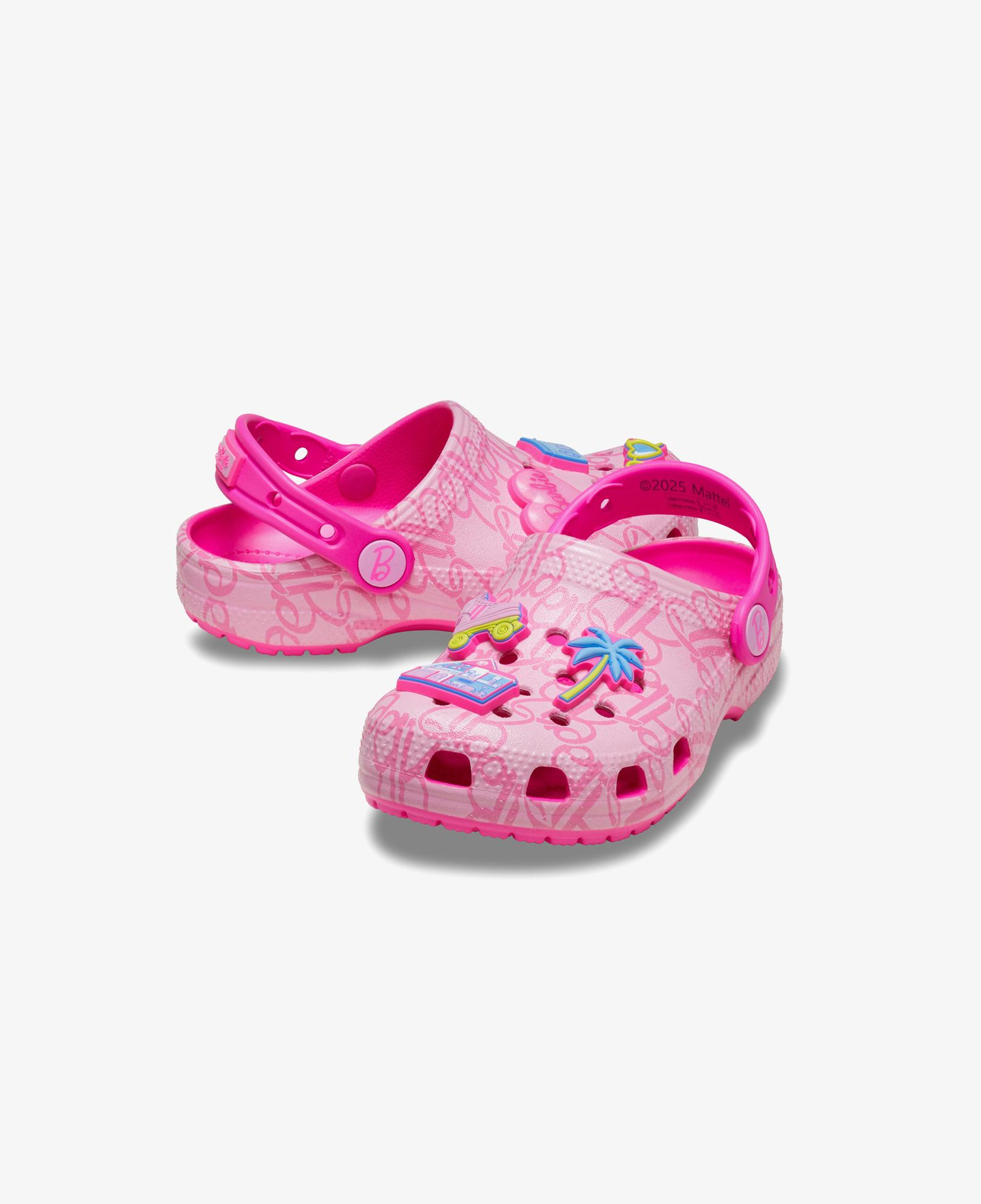 Crocs Mattel Pink Barbie Cls Clog Çocuk Pembe Terlik