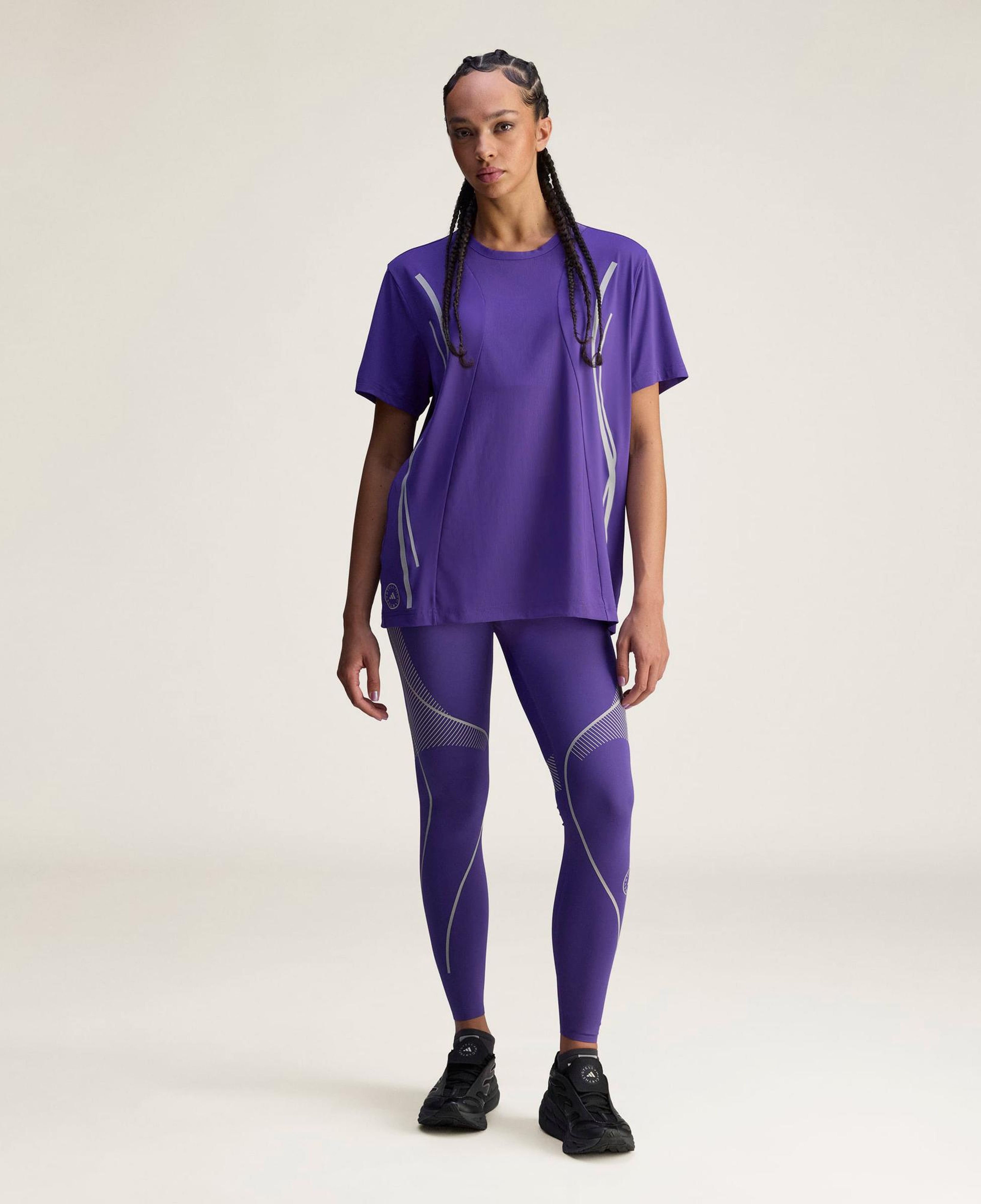adidas Asmc Tpa Kadın Mor T-Shirt