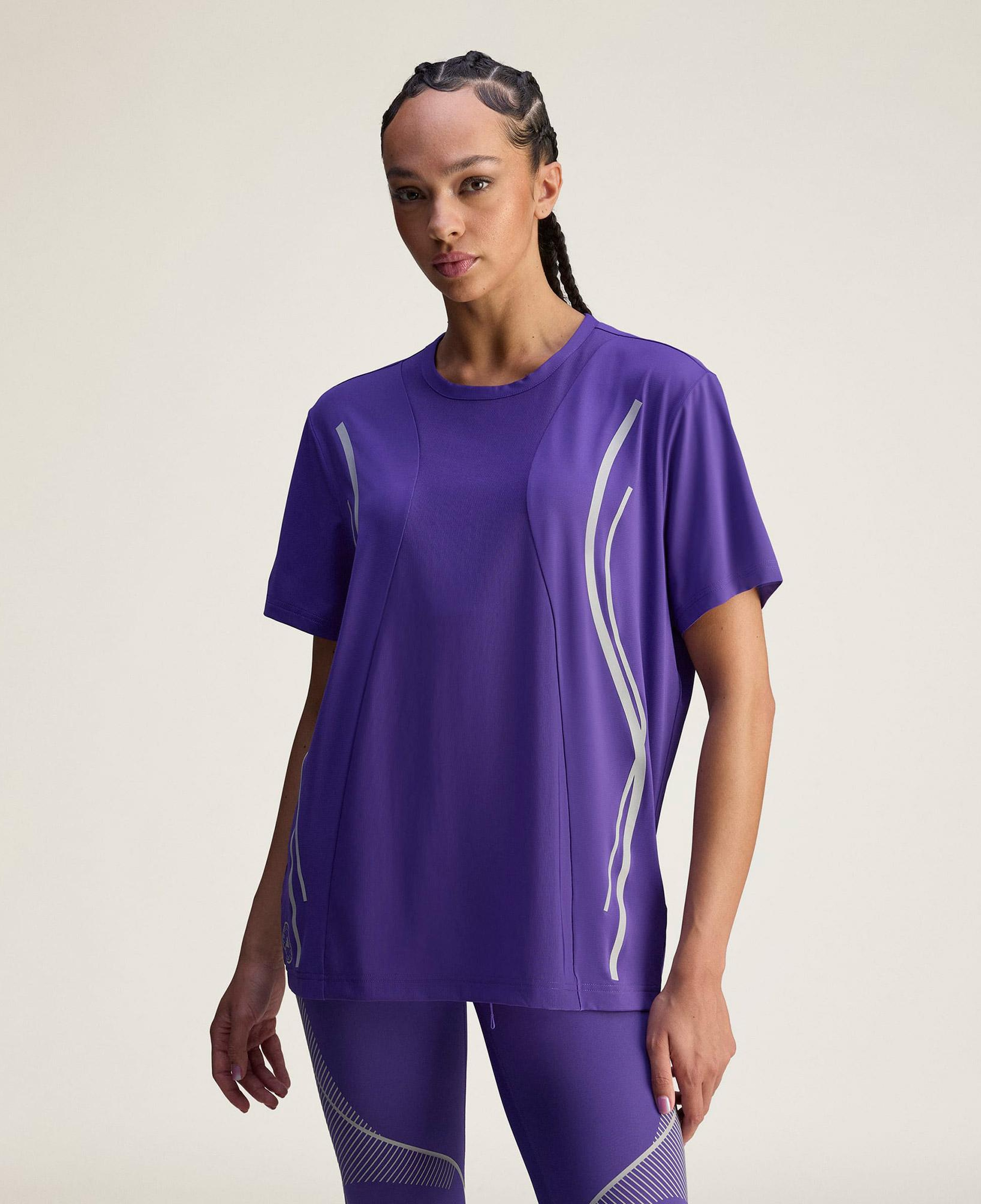 adidas Asmc Tpa Kadın Mor T-Shirt