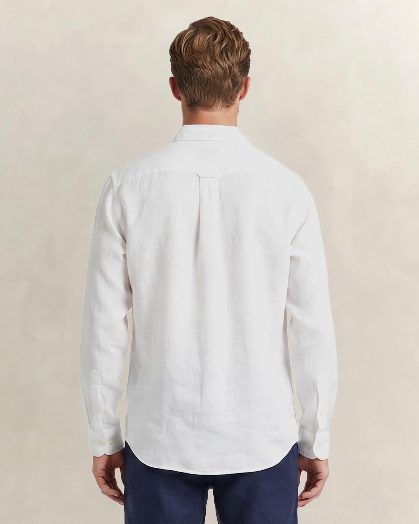 GANT Erkek Beyaz Regular Fit Gömlek