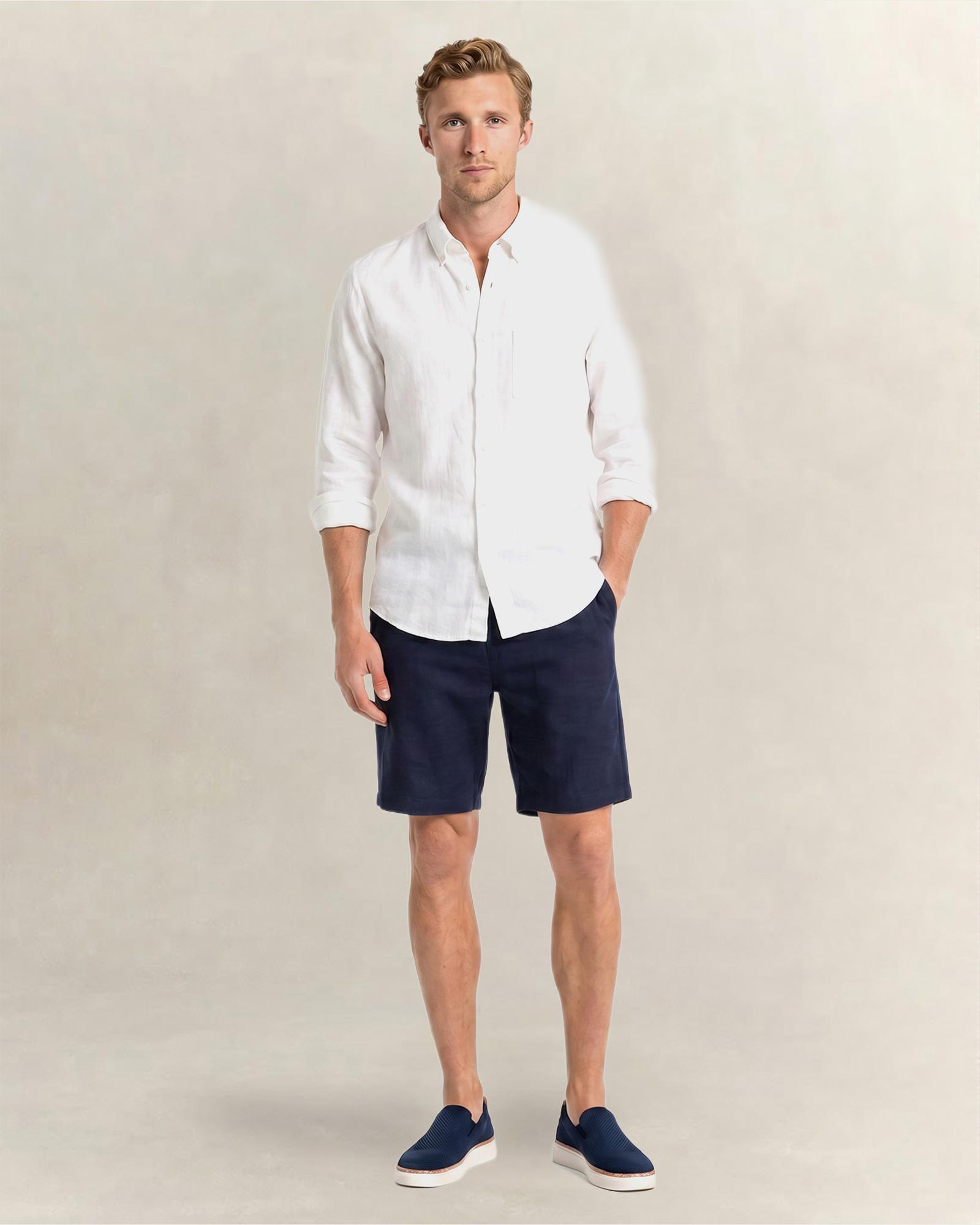 GANT Erkek Beyaz Regular Fit Gömlek
