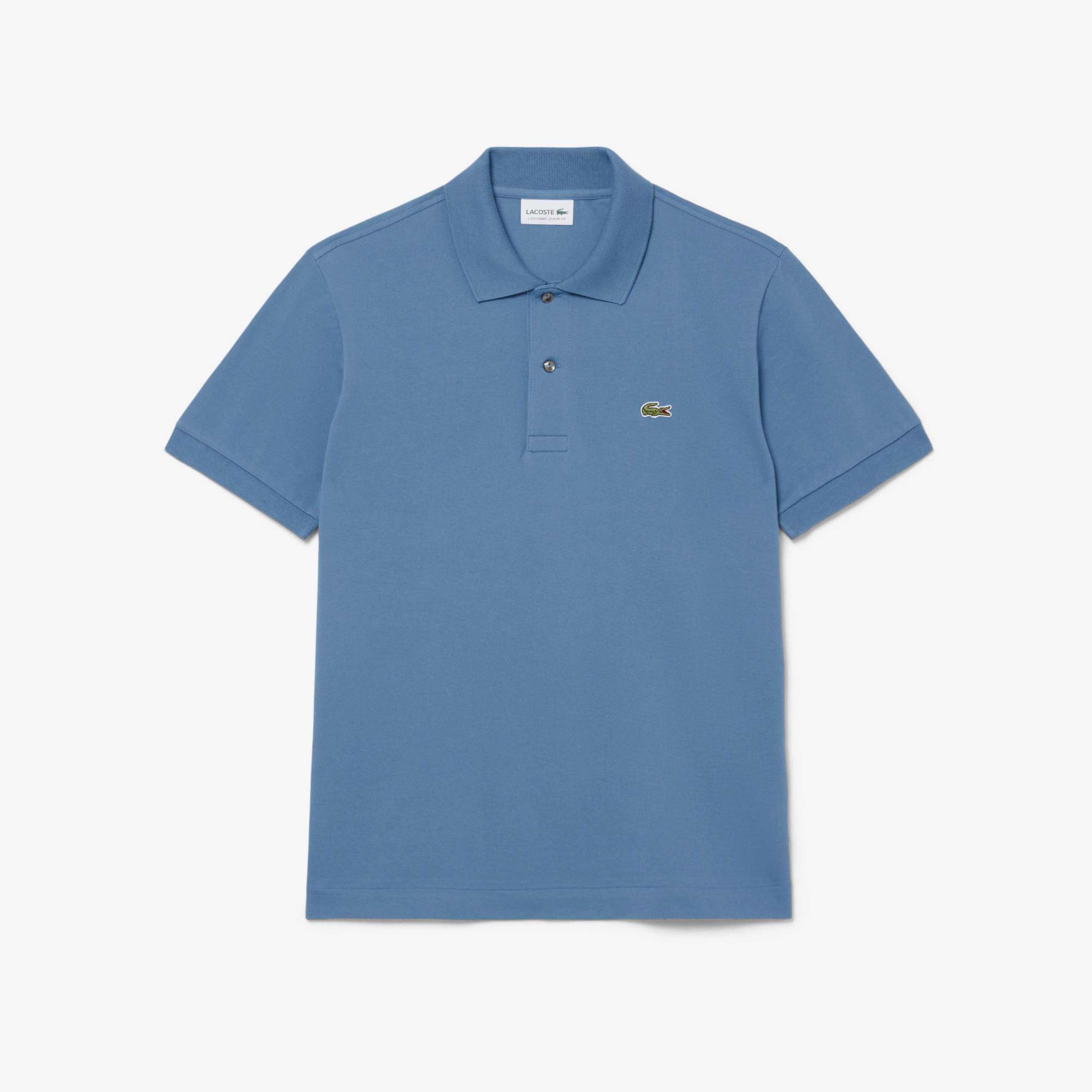 L.12.12 Light Erkek Classic Fit Mavi Polo