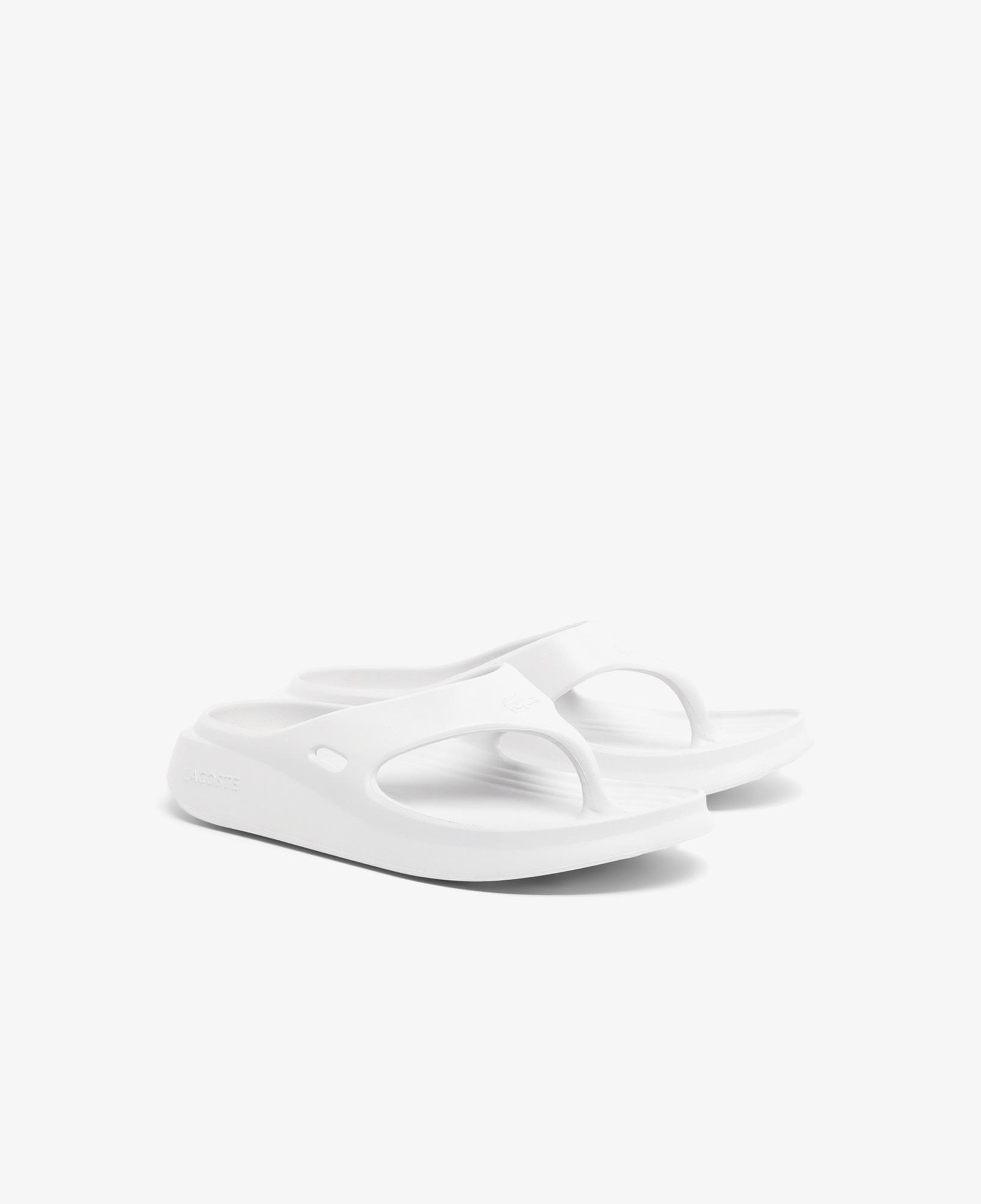 Meduz Flip Flop Kadın Beyaz Terlik