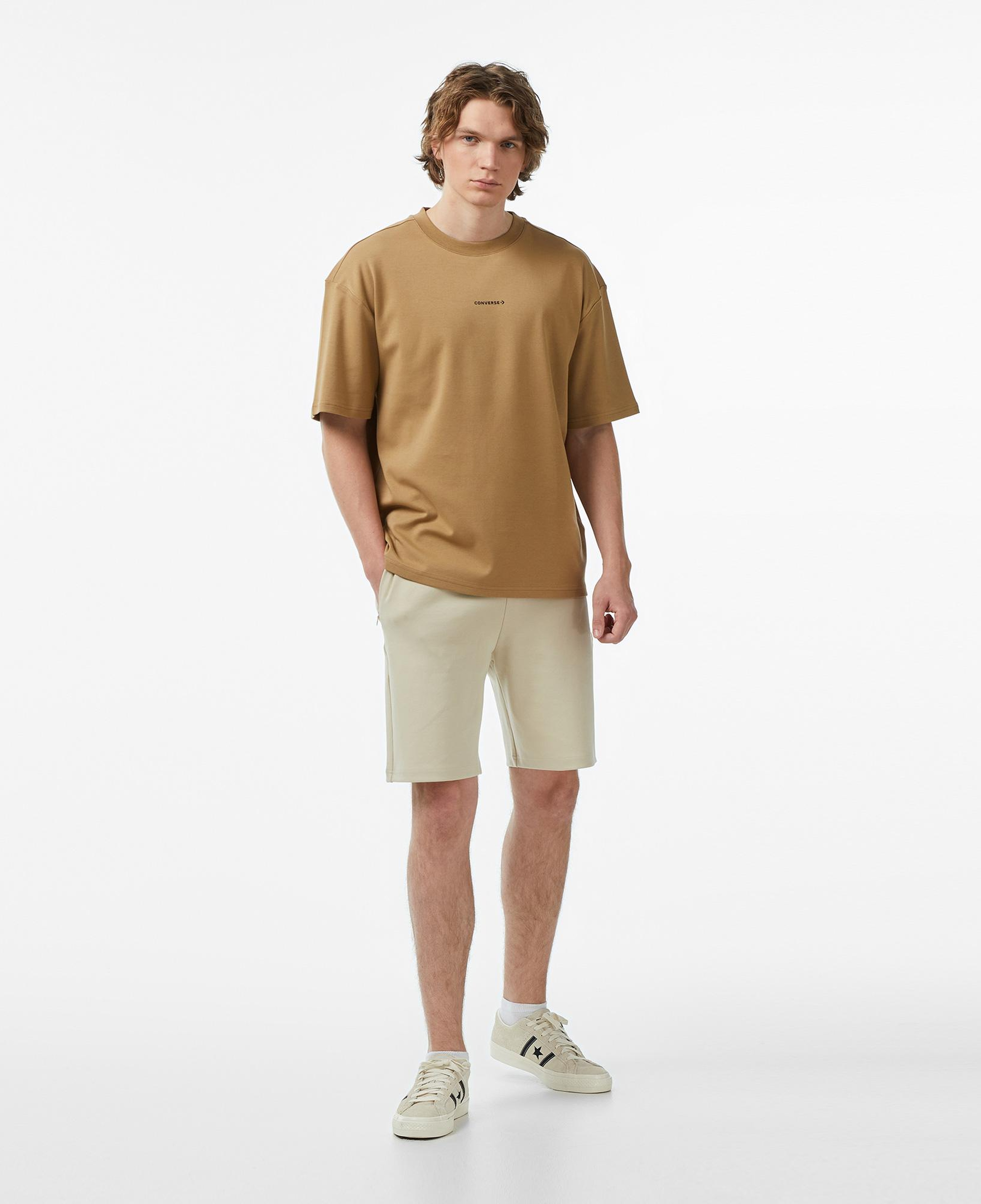 Converse Erkek Kahverengi T-Shirt