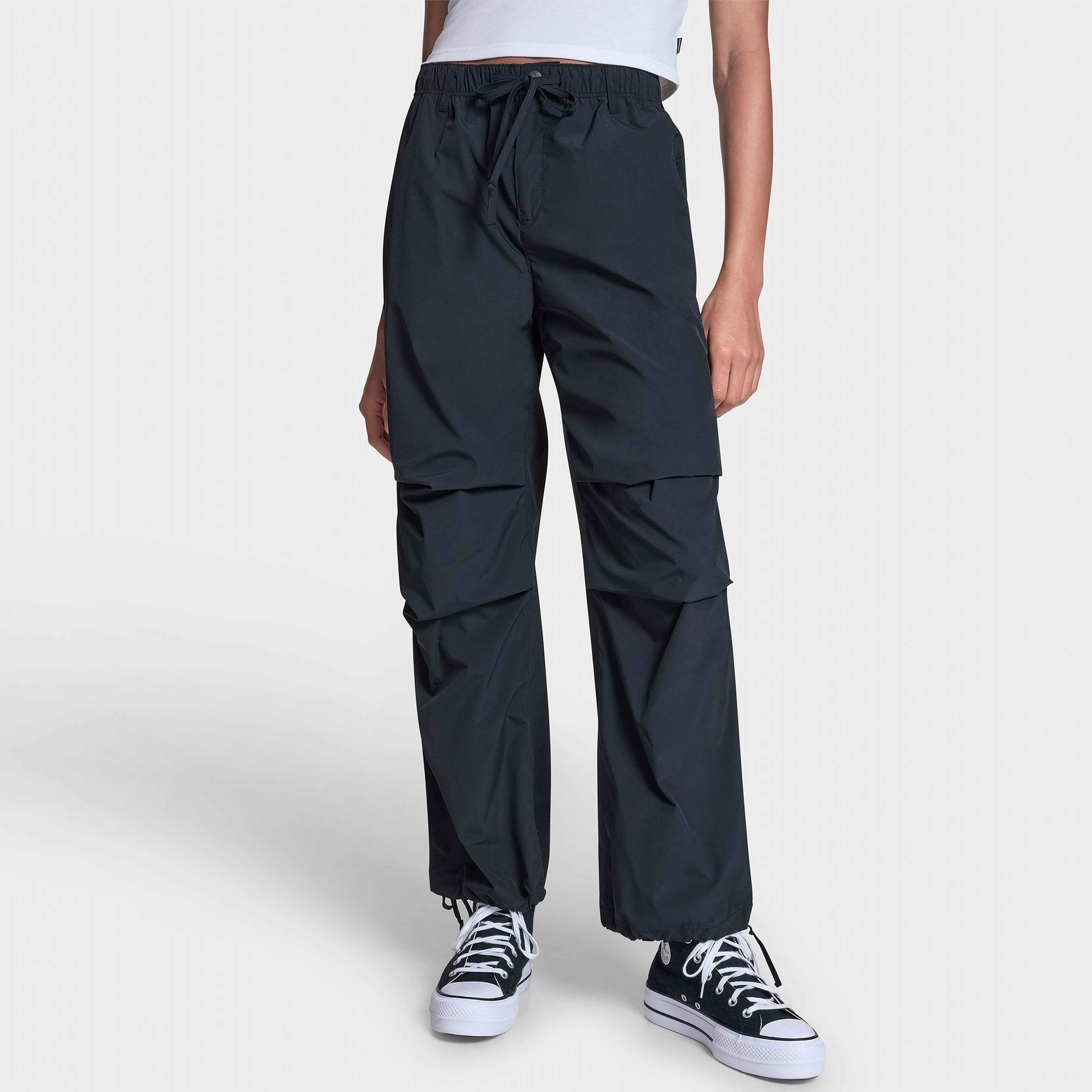 Converse Kadın Siyah Kargo Pantolon