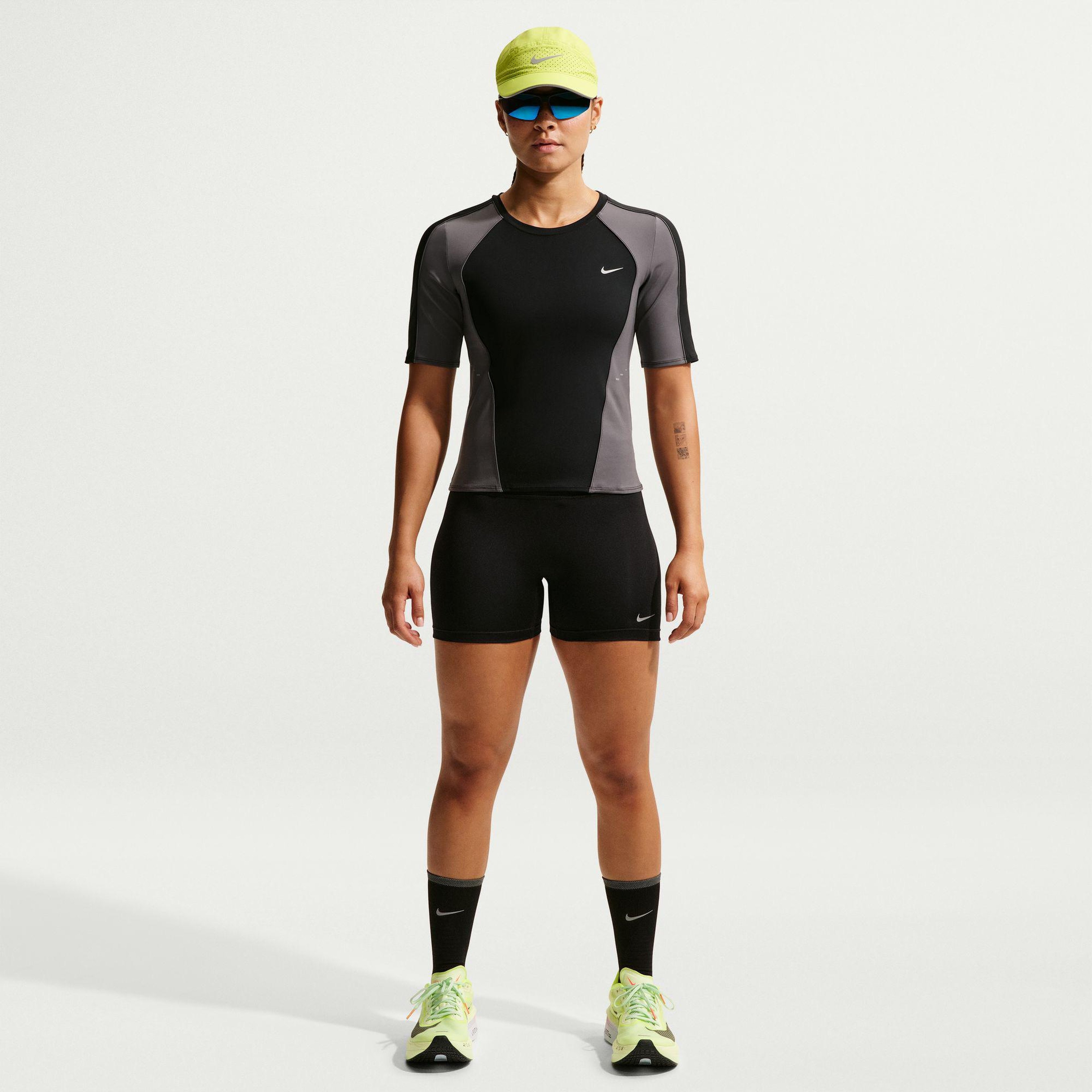 Nike Tempo Dri-Fit High Rise 10 cm Kadın Siyah Şort