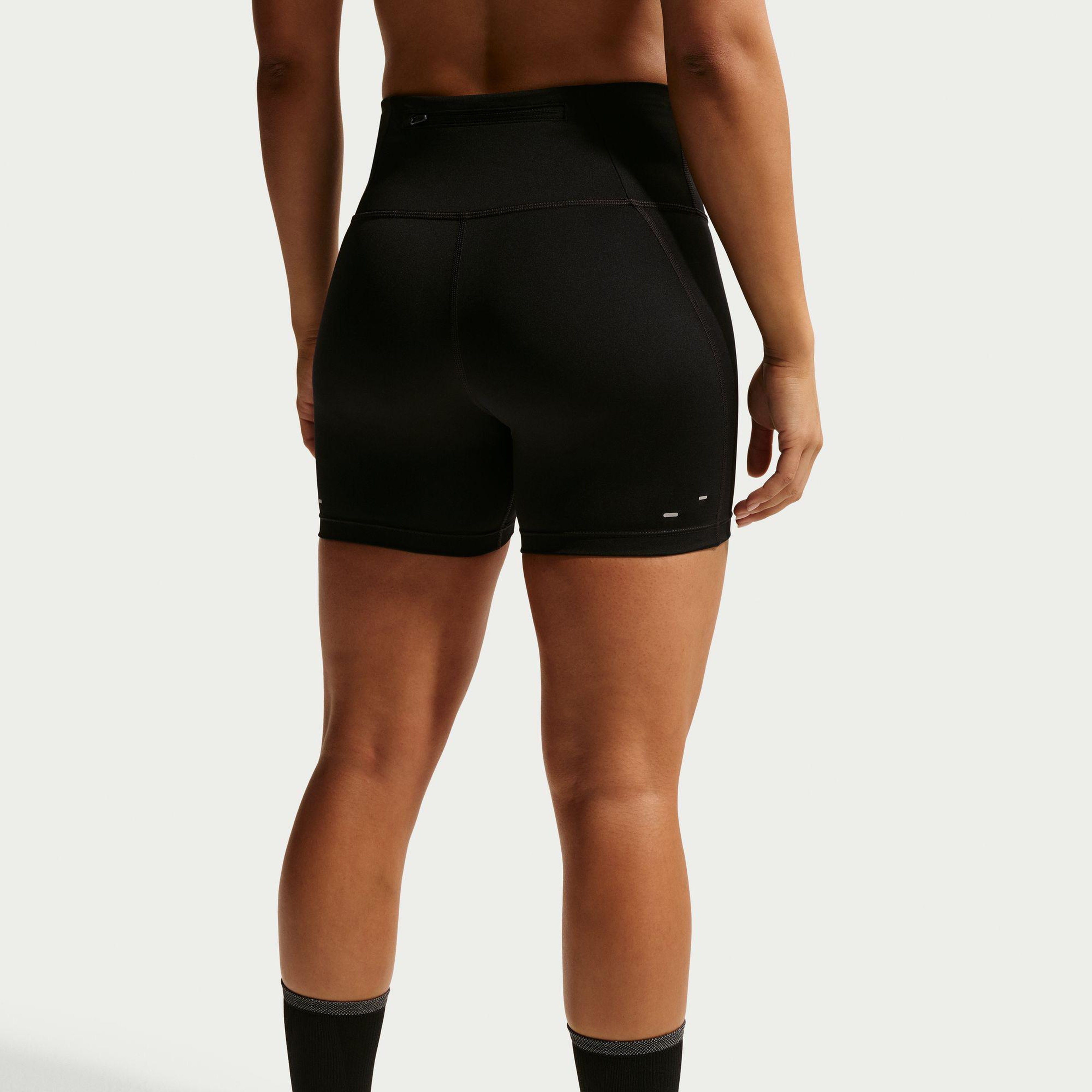 Nike Tempo Dri-Fit High Rise 10 cm Kadın Siyah Şort