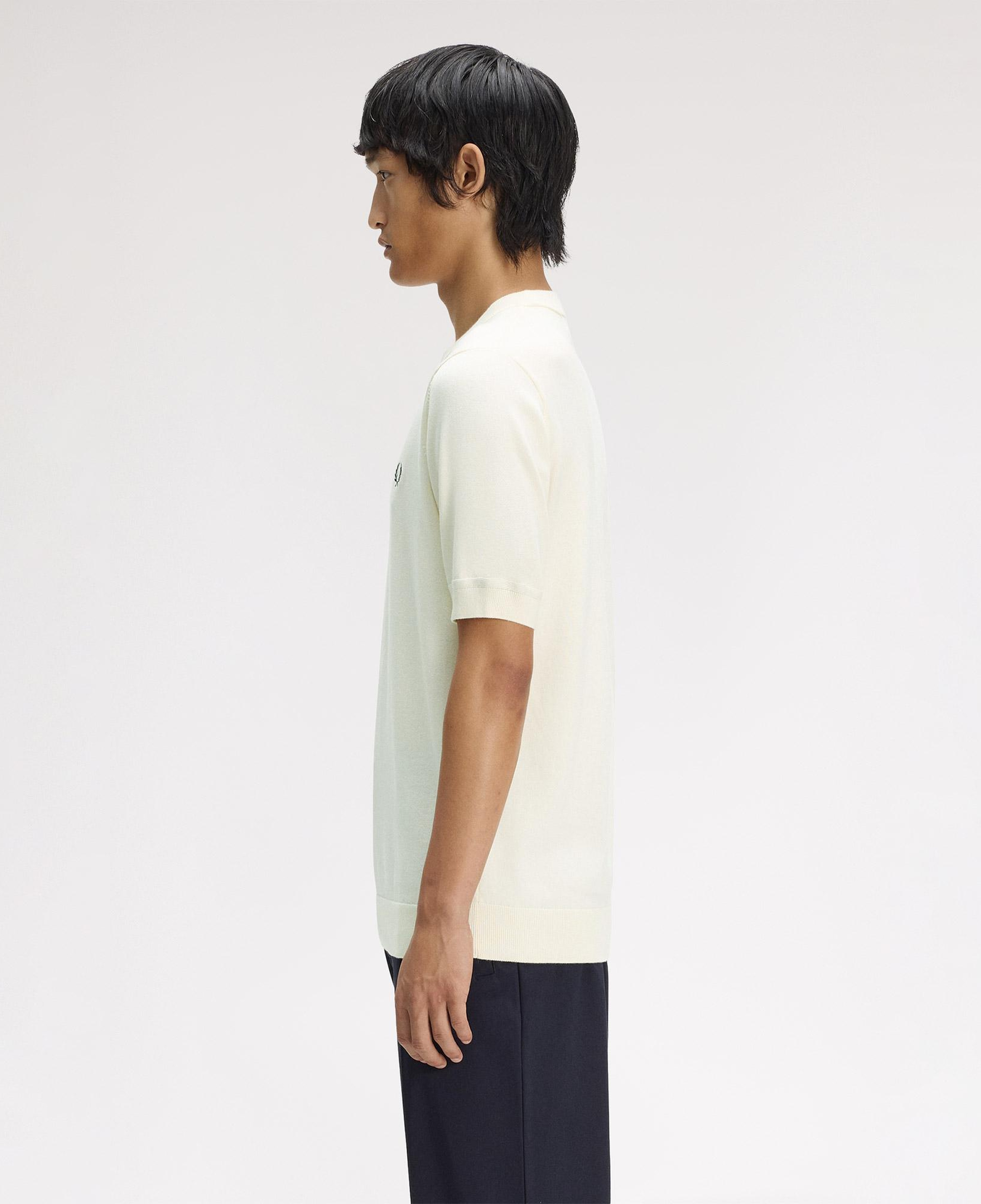 Fred Perry Erkek Krem T-Shirt