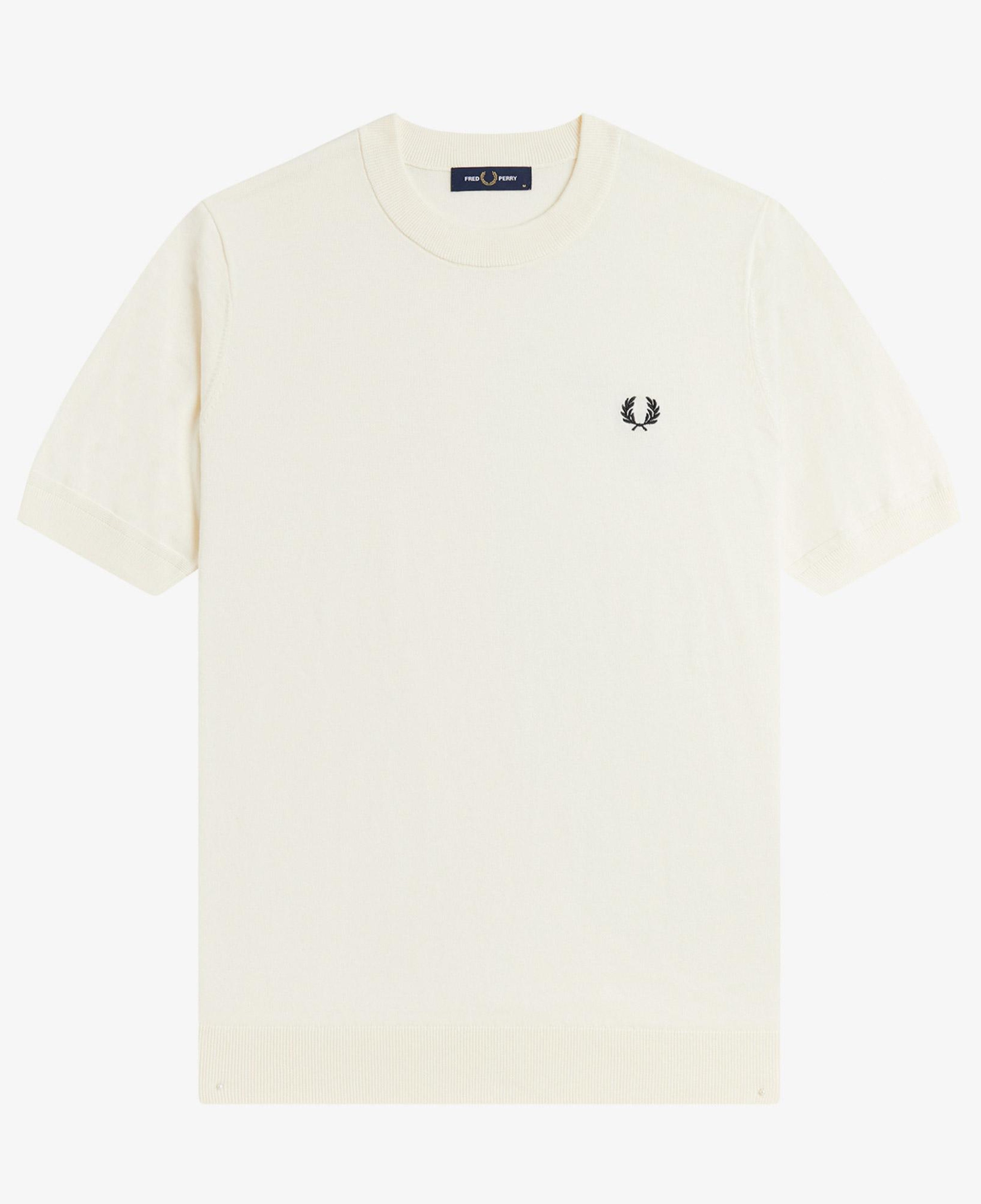 Fred Perry Erkek Krem T-Shirt