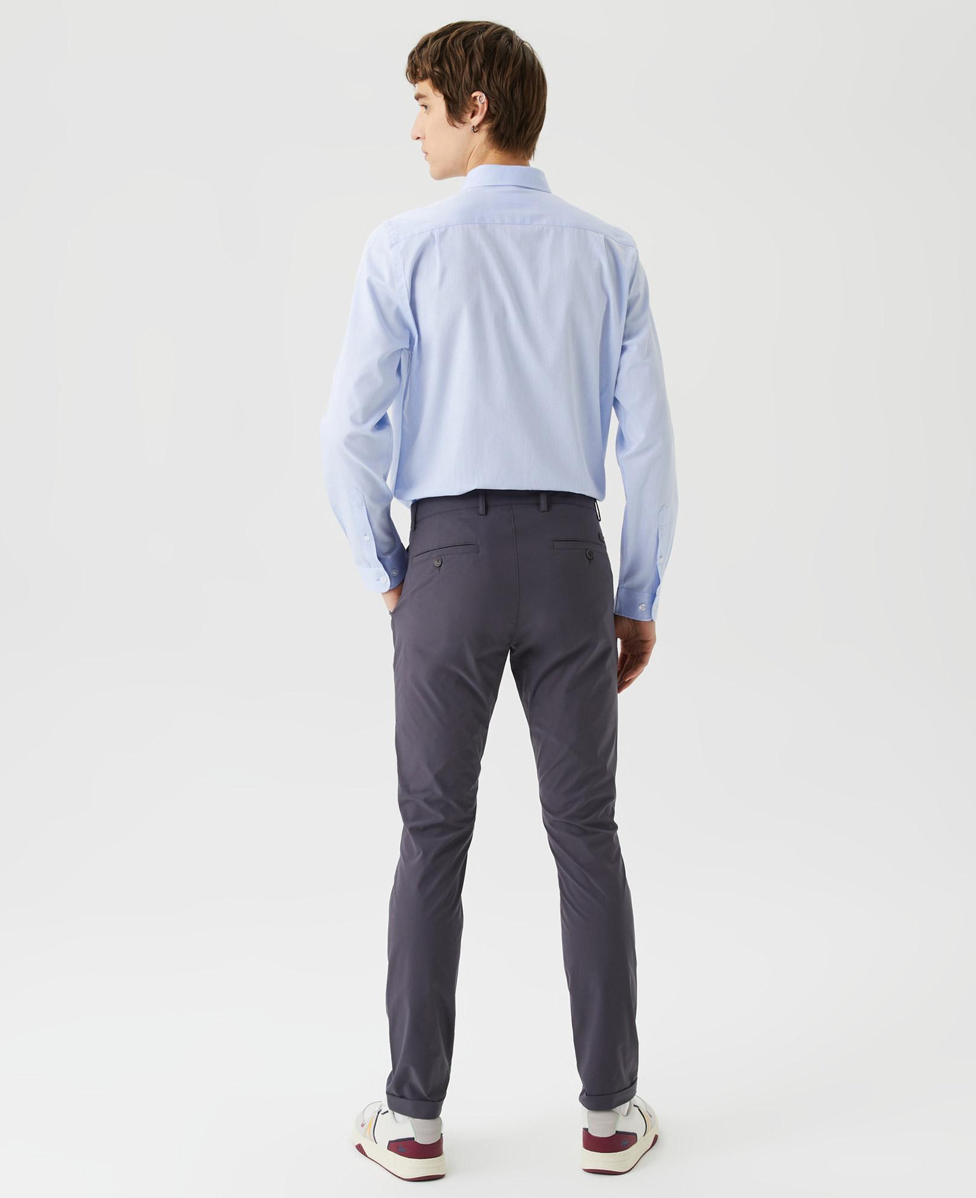 Erkek Slim Fit Koyu Gri Pantolon