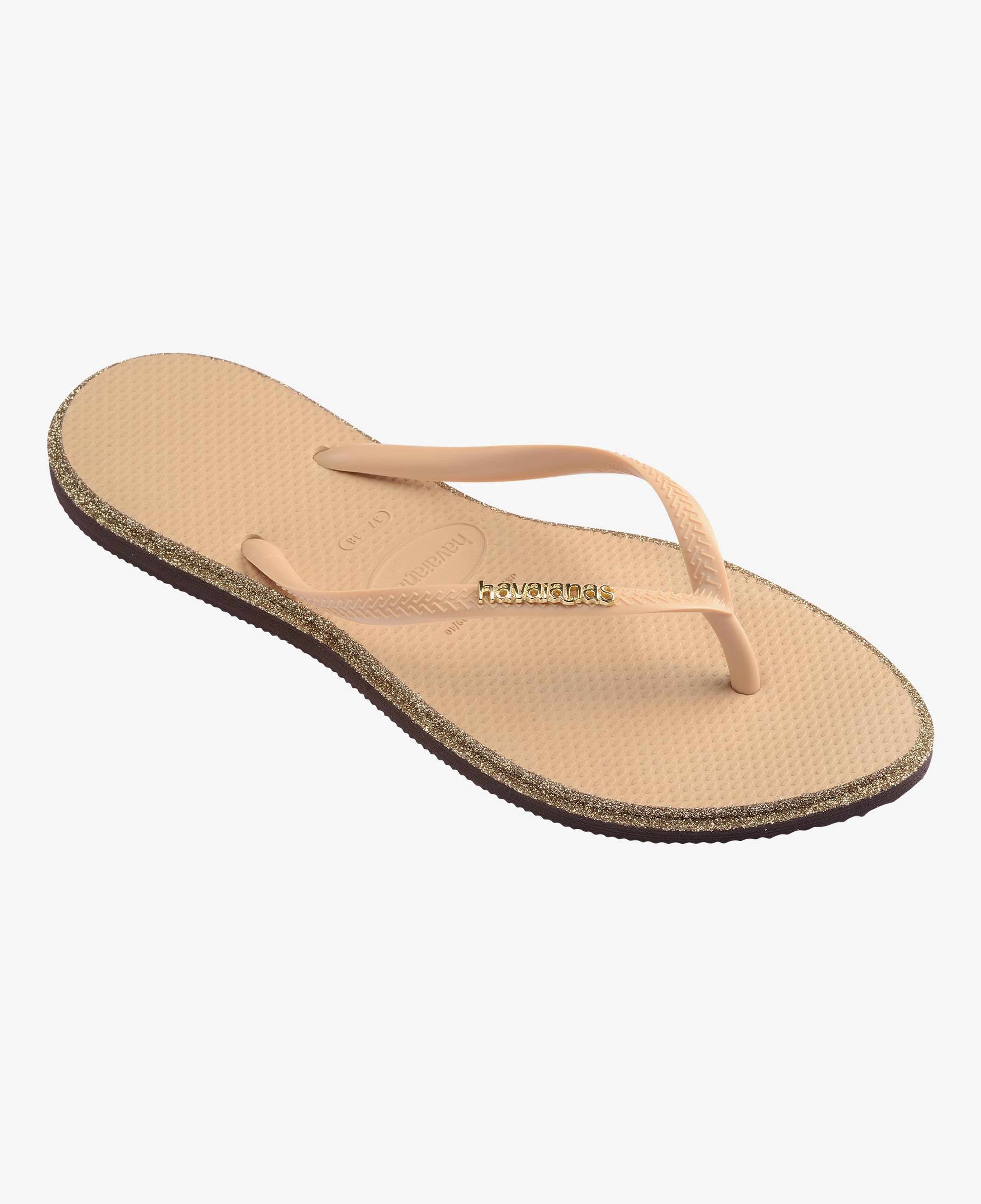 Havaianas Slim Point Glitter Kadın Altın Rengi Terlik