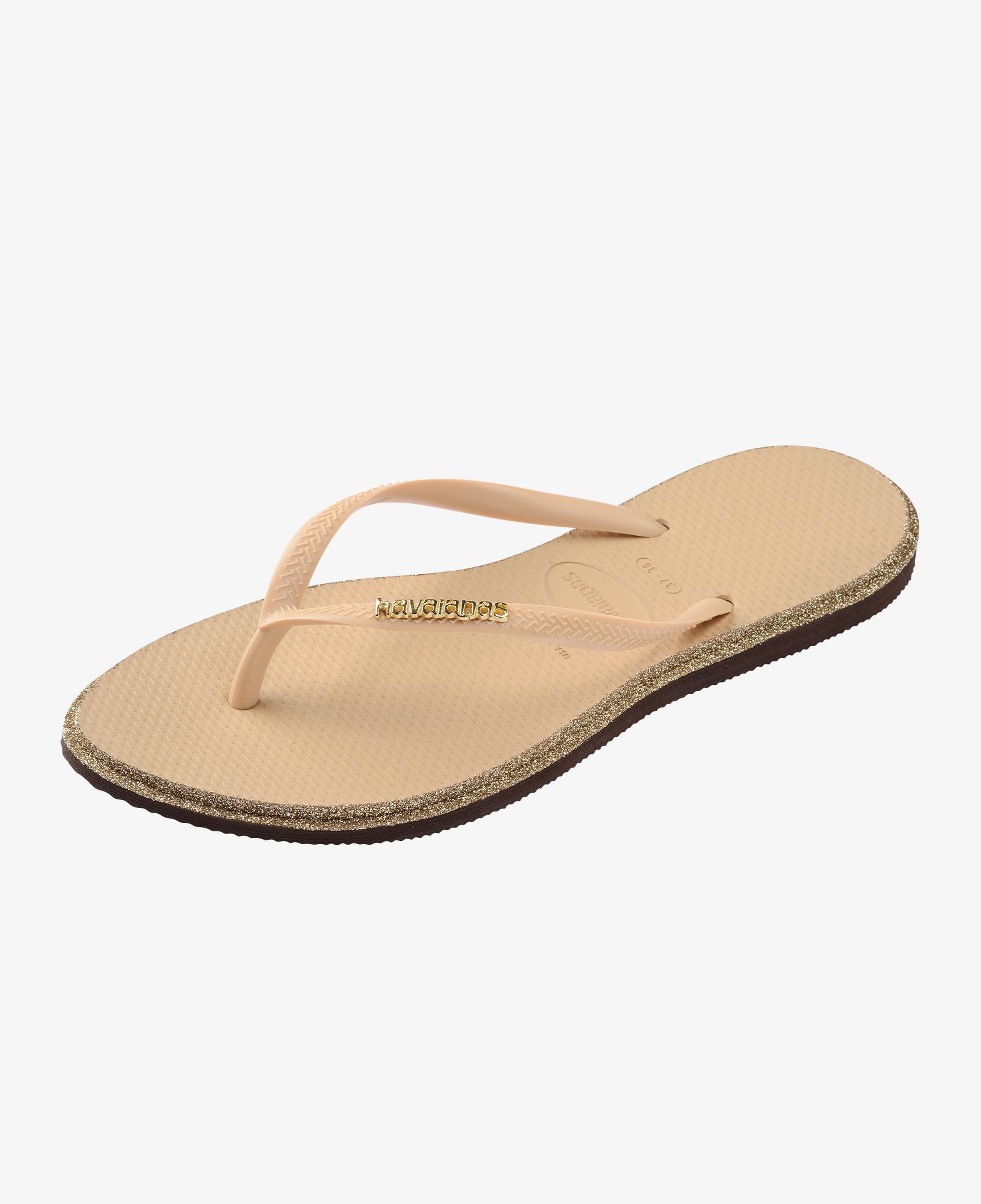 Havaianas Slim Point Glitter Kadın Altın Rengi Terlik