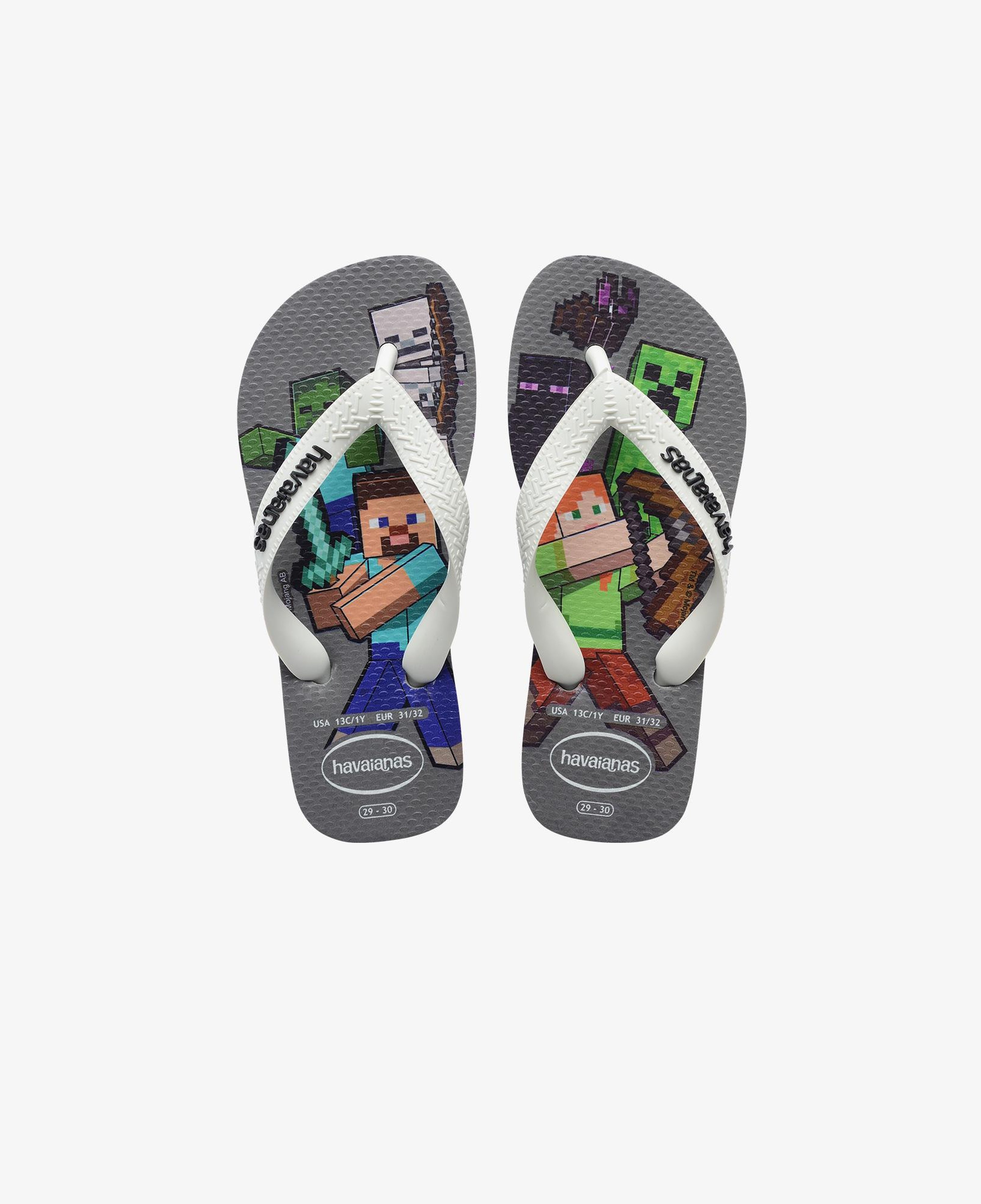 Havaianas Kids Minecraft Çocuk Gri Terlik