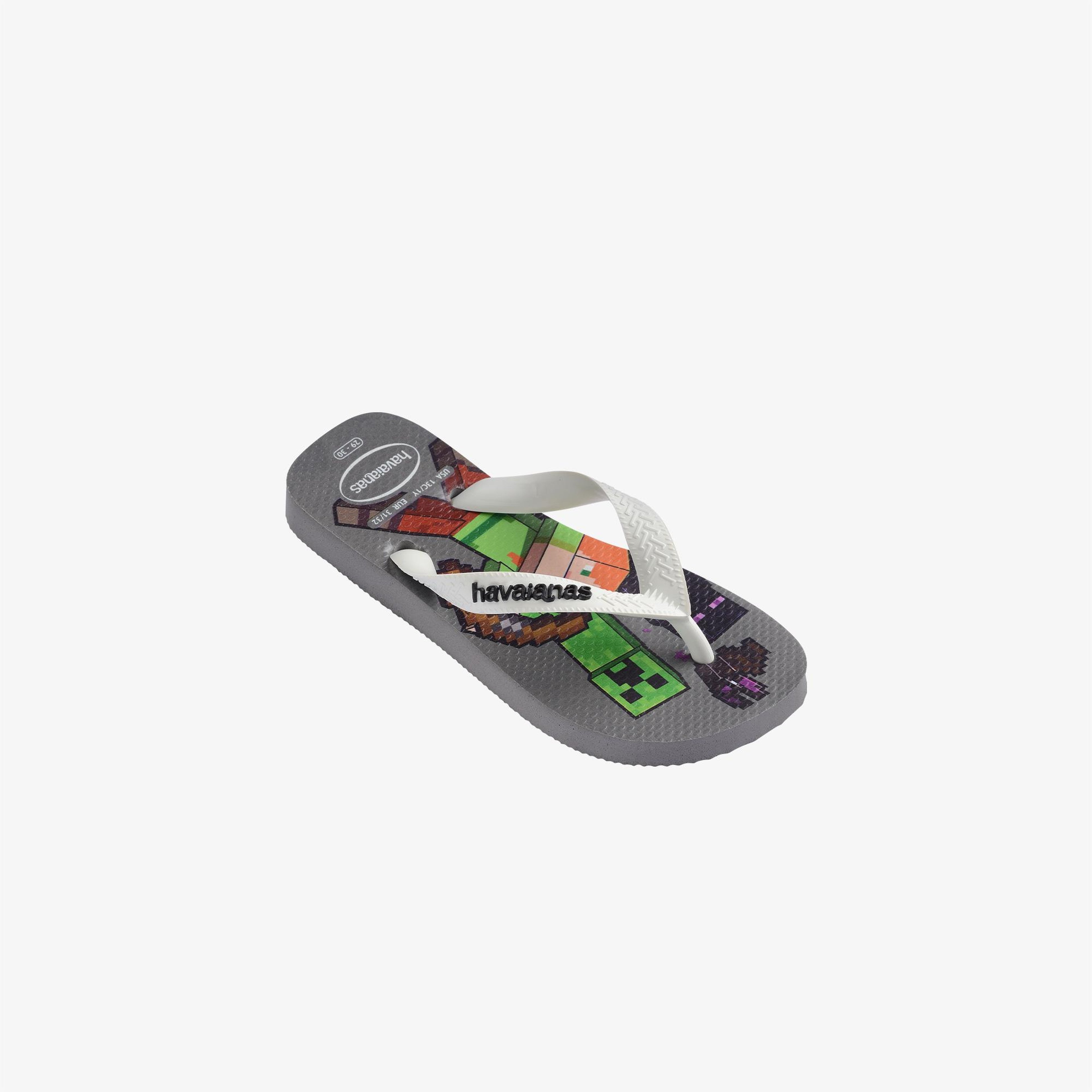 Havaianas Kids Minecraft Çocuk Gri Terlik